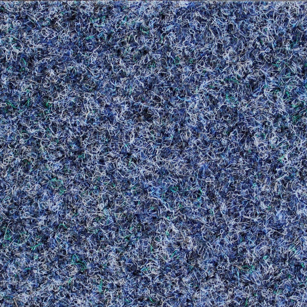 Den Braven, AKCIA: 100x270 cm Metrážny koberec Lindau 39 Modrý, záťažový, šíře, modrá, resine, kancelária