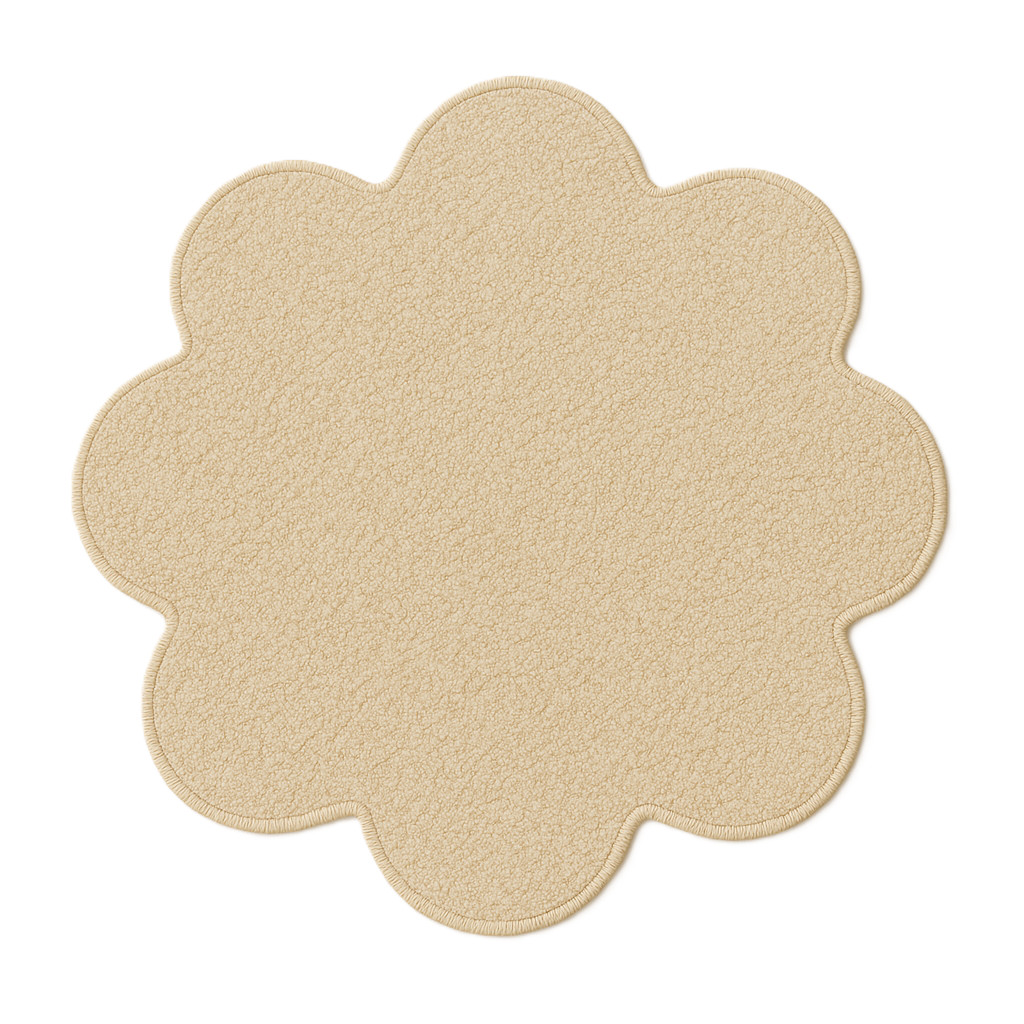 Vopi, AKCIA: 160x160 kytka cm Kusový koberec Eton béžový kvetina, béžová, kuchyňa