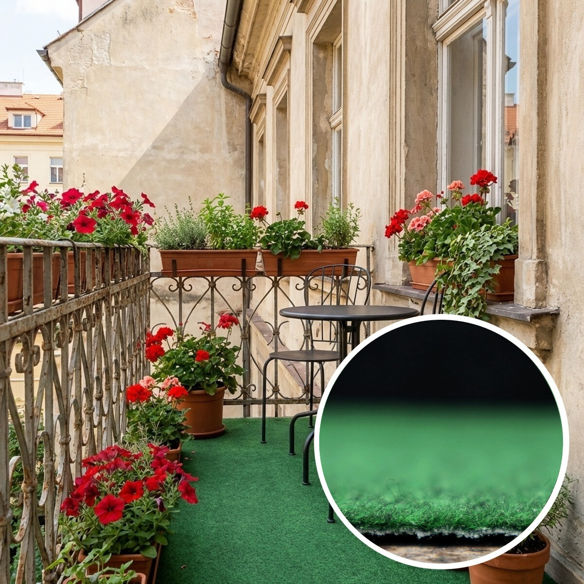 Betap, AKCIA: 283x635 cm Umelá tráva vonkajší (outdoor) - neúčtujú sa zvyšky z role, zelená, exteriér