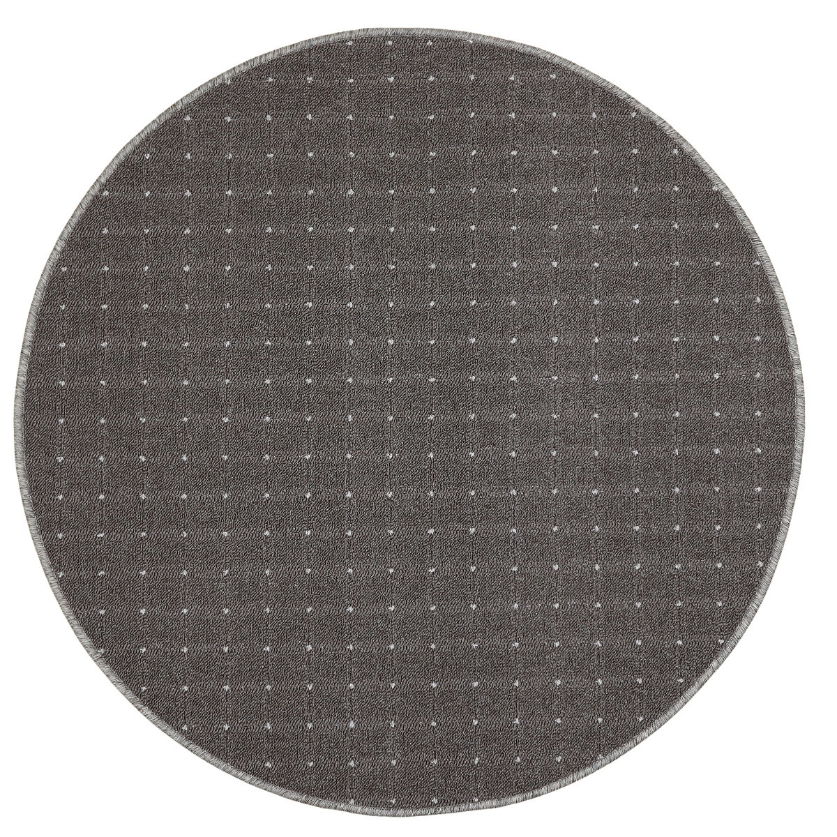 AKCIA: 80x80 (průměr) kruh cm Kusový koberec Udinese hnedý kruh, hnedá, chodba / predsieň, Condor Carpets
