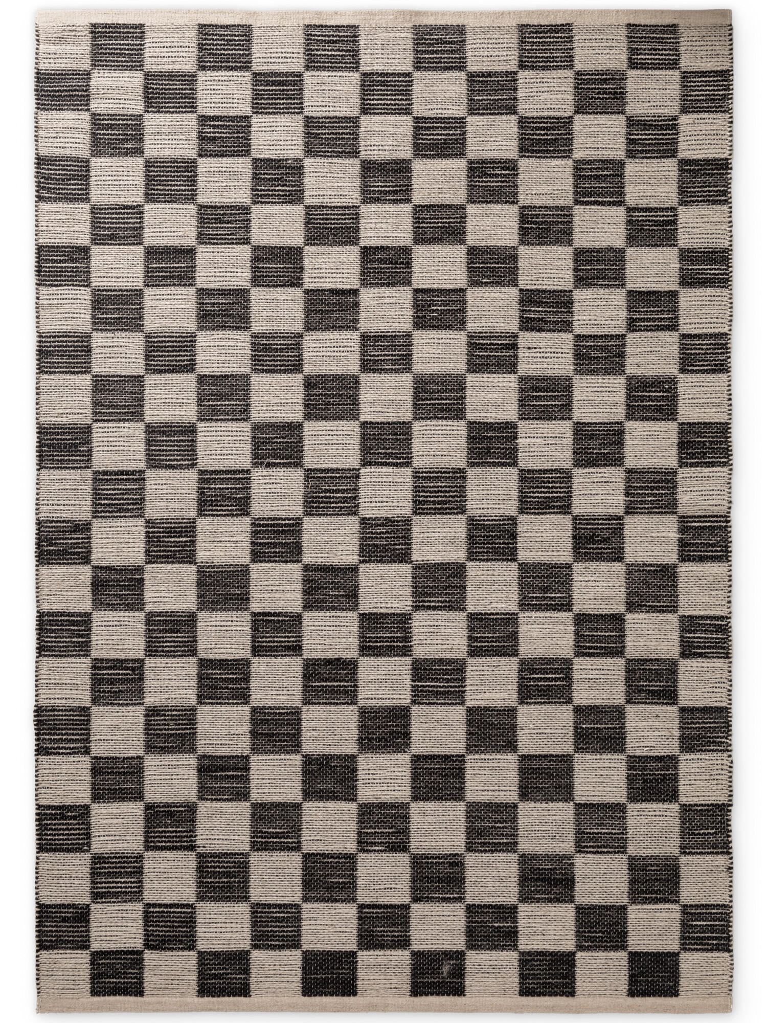 Hanse Home, Kusový koberec Handloom 106333 Rex White Black, 120x170, čiernobiela, chodba / predsieň