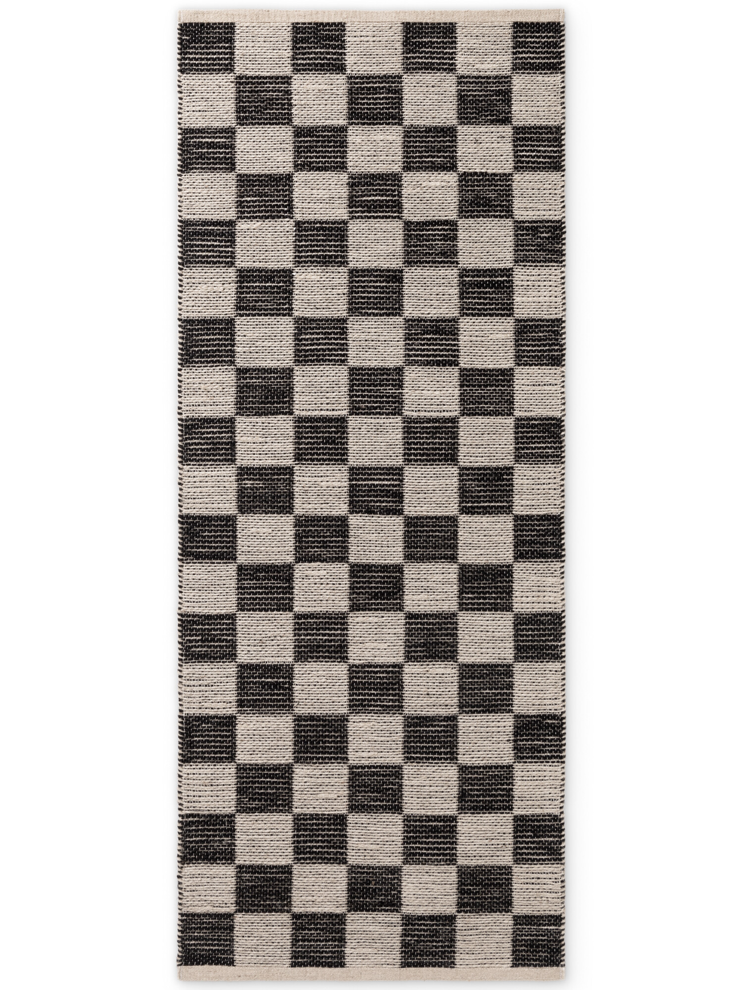 Hanse Home, Behúň Handloom 106333 Rex White Black, 80x200, čiernobiela, chodba / predsieň