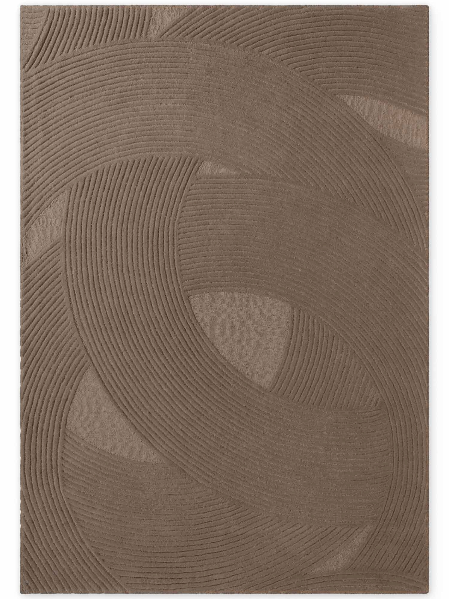 Ted Baker, Kusový koberec Ted Baker Kensington 106401 Brown, 160x230, hnedá, kancelária