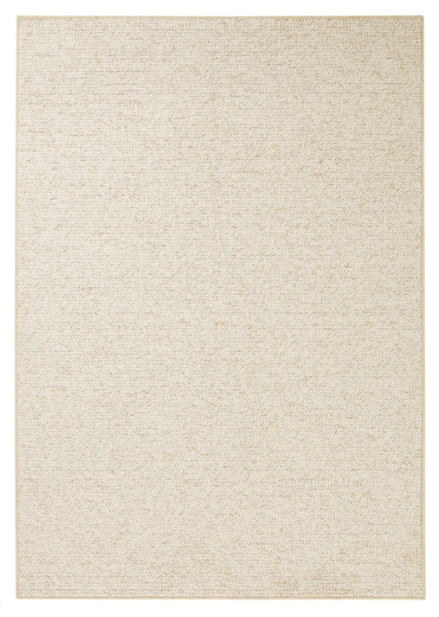 E-shop BT Carpet, AKCIA: ????????????️100x140 cm Kusový koberec Wolly 102843 + aplikovaná impregnácia + protišmyková úprava, biela, obývacia izba