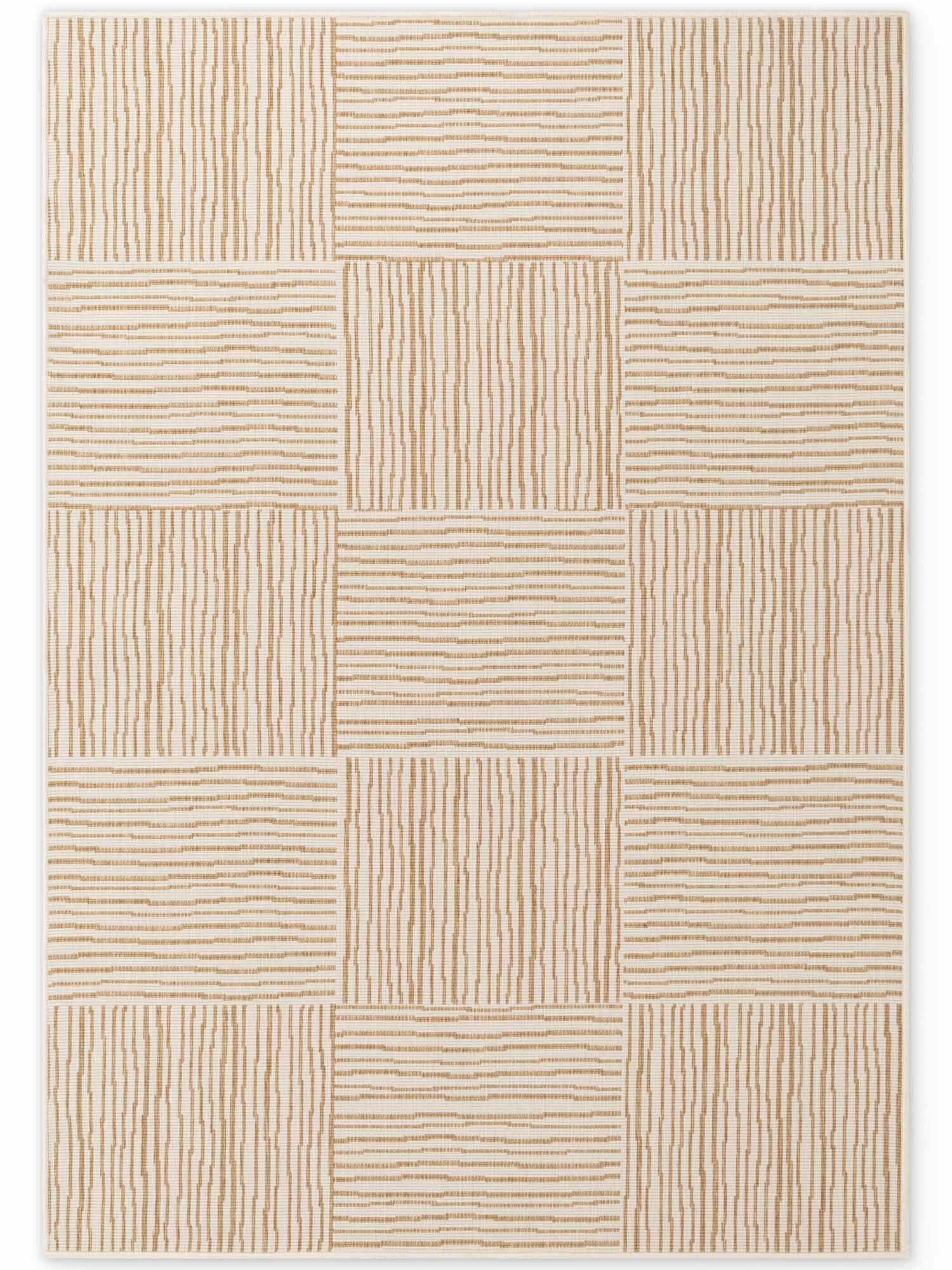 Ted Baker, Kusový koberec Ted Baker Haringey 106373 Natural White, 120x170, béžová, chodba / predsieň