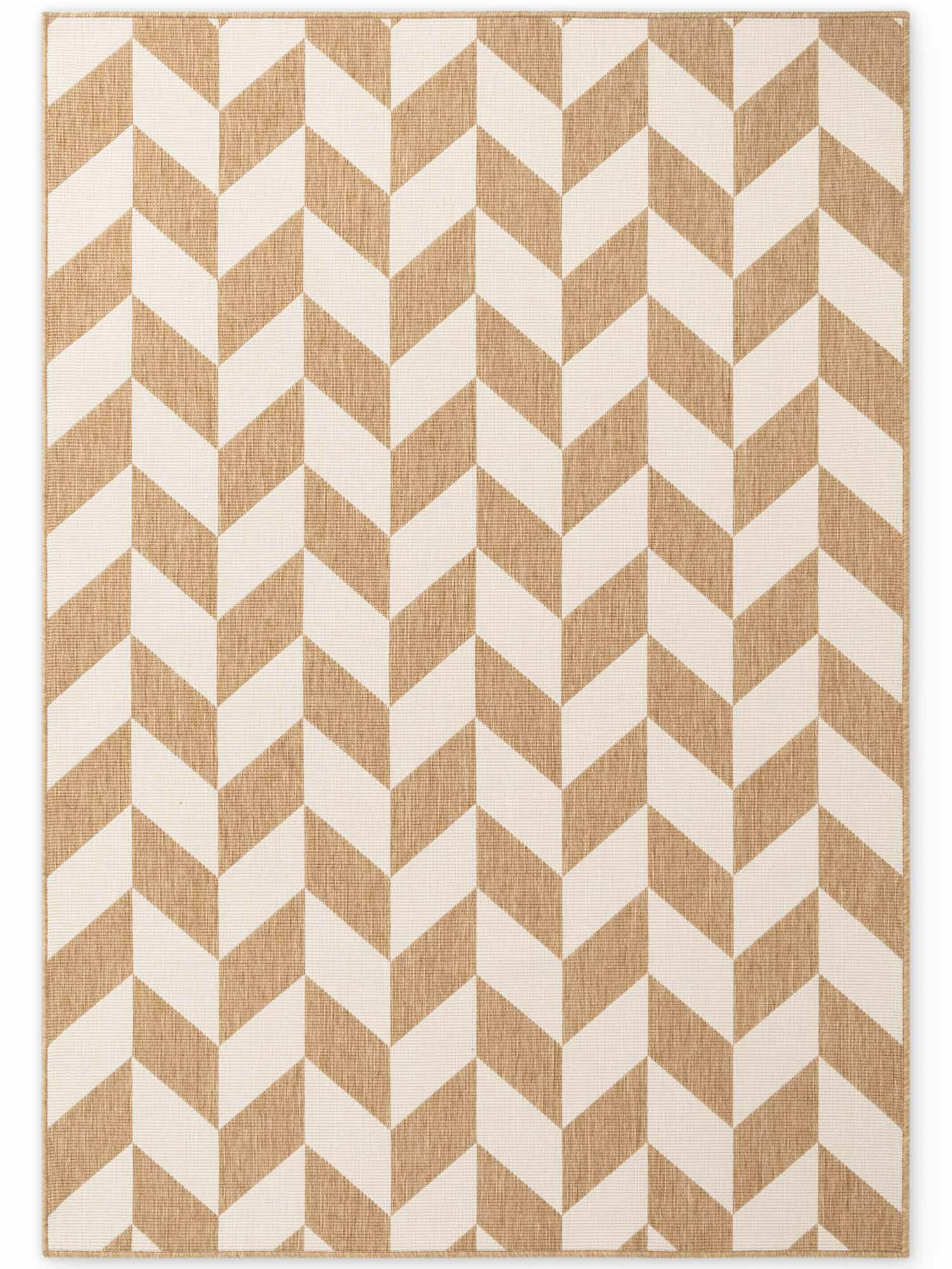 Ted Baker, Kusový koberec Ted Baker Haringey 106379 Natural White, 120x170, béžová, chodba / predsieň