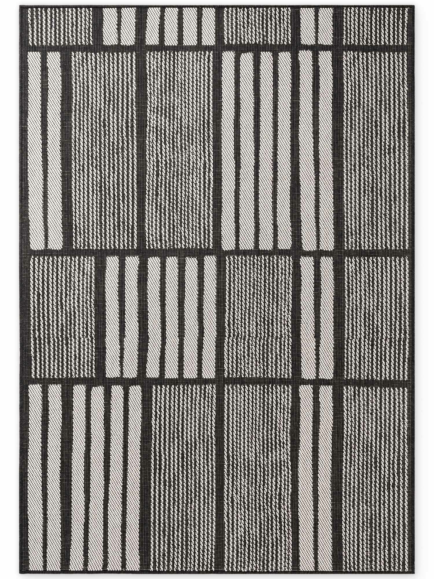 Ted Baker, Kusový koberec Ted Baker Haringey 106381 Black White, 200x300, čiernobiela, chodba / predsieň