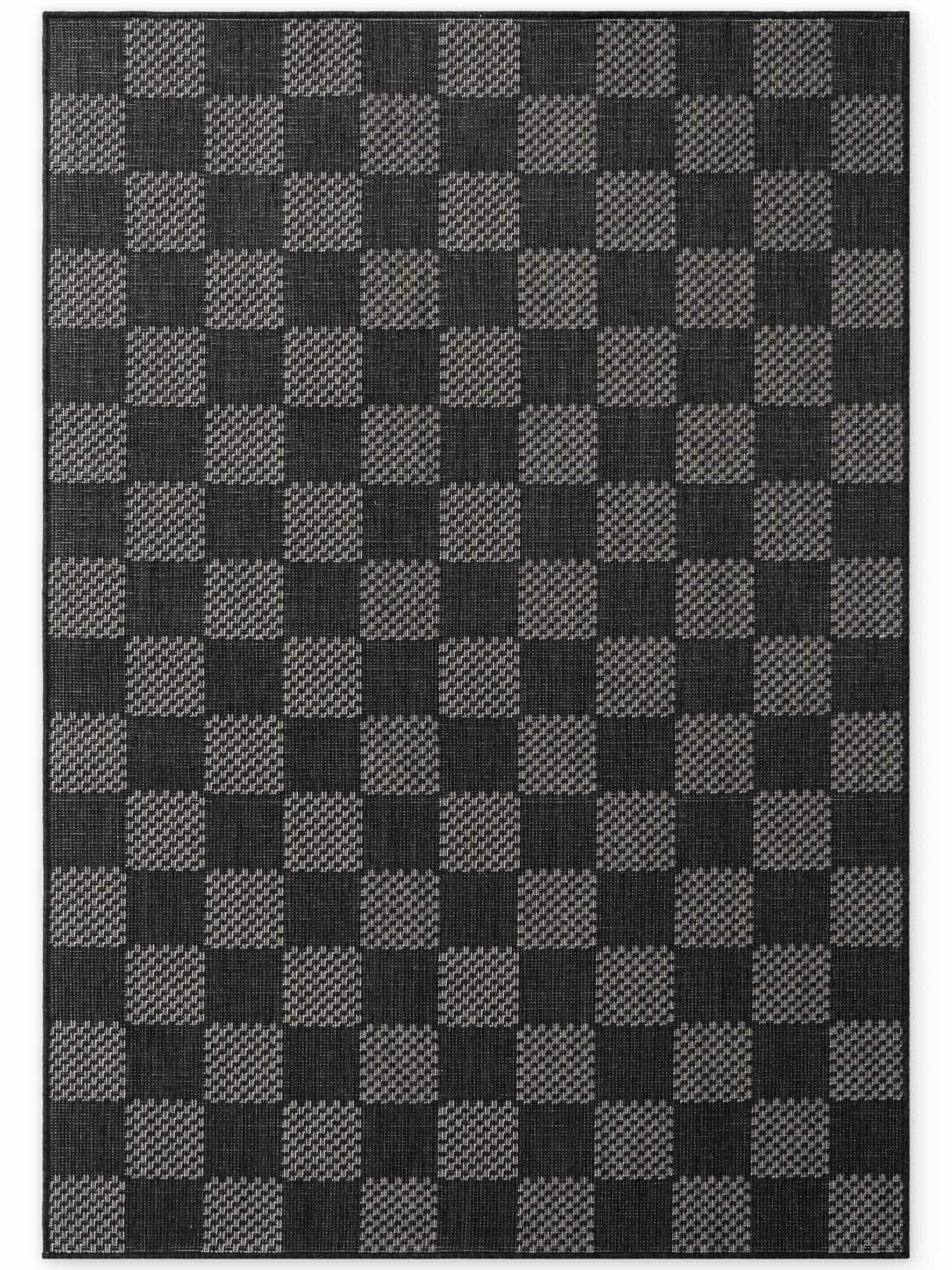 Ted Baker, Kusový koberec Ted Baker Haringey 106385 Black White, 160x230, čiernobiela, chodba / predsieň