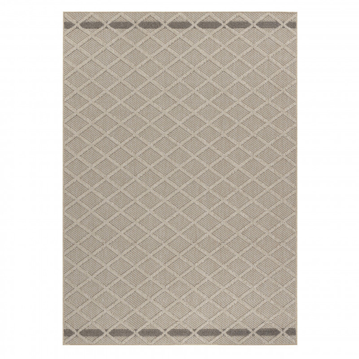 Ayyildiz, Kusový koberec Patara 4953 Beige – na von aj na doma, 80x150, béžová, chodba / predsieň