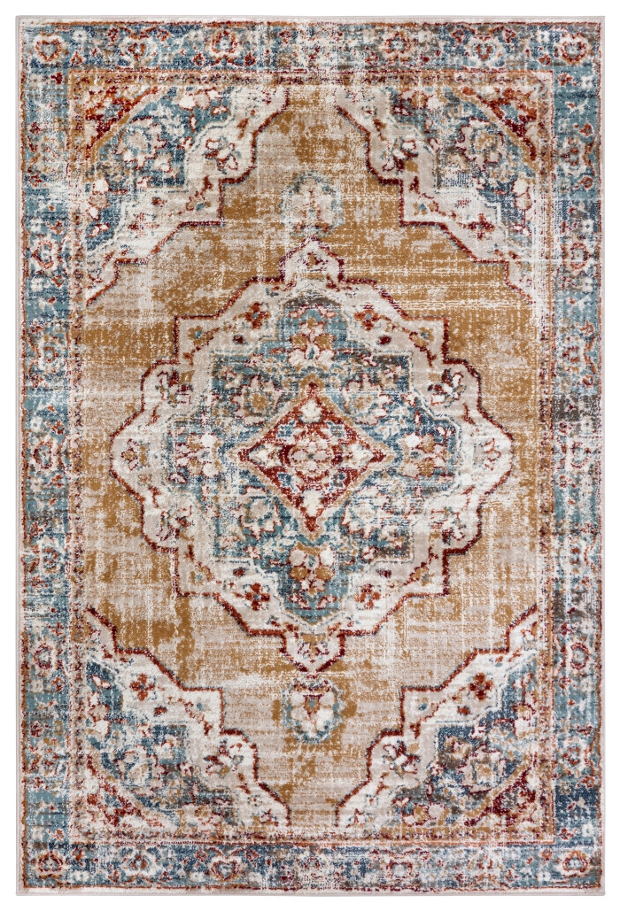 E-shop Hanse Home, AKCIA: 80x120 cm Kusový koberec Luxor 105645 Strozzi Red Multicolor, viacfarebná, obývacia izba