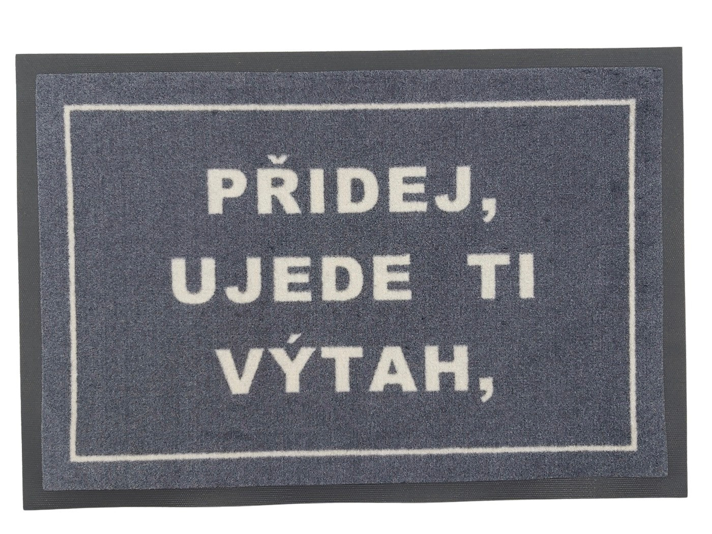POSLEDNÁ ŠANCA: Rohožka Pridaj, ujde ti výťah 40x60 cm - na von aj na doma, 40x60, šedá, GDmats