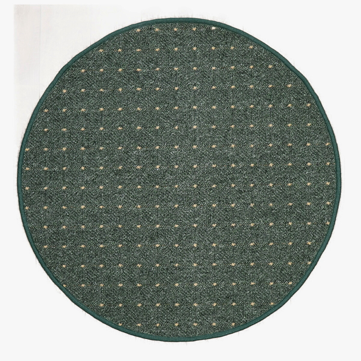 Kusový koberec Udinese zelený kruh, 100x100 (priemer) kruh, zelená, chodba / predsieň, Condor Carpets