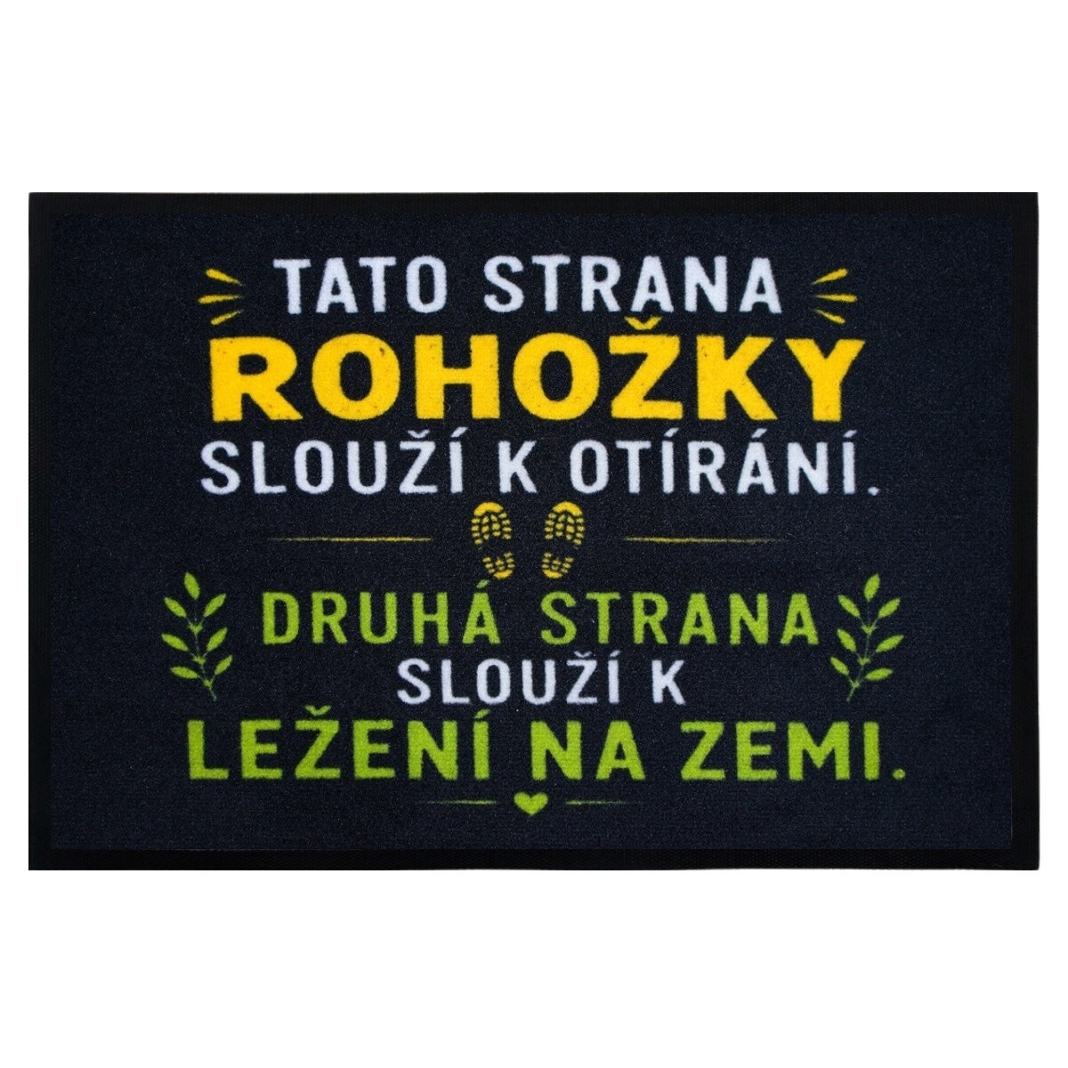 Rohožka Slúži 40x60 cm, 40x60, čierna, Mercury Flooring