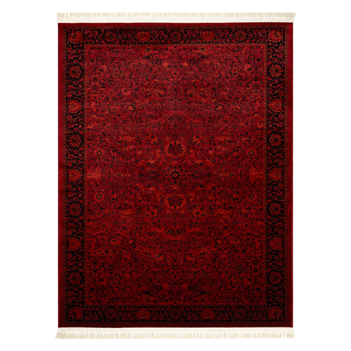 Dywany Łuszczów, Kusový koberec Orient 5125 vínový, 200x290, červená, kancelária