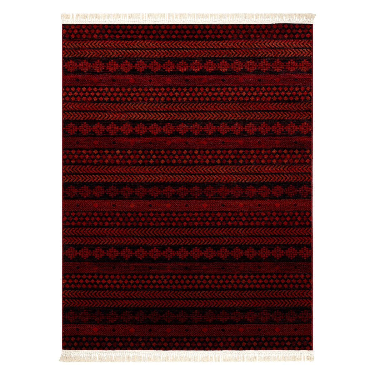 Dywany Łuszczów, Kusový koberec Orient 5132 vínový, 100x200, červená, kancelária