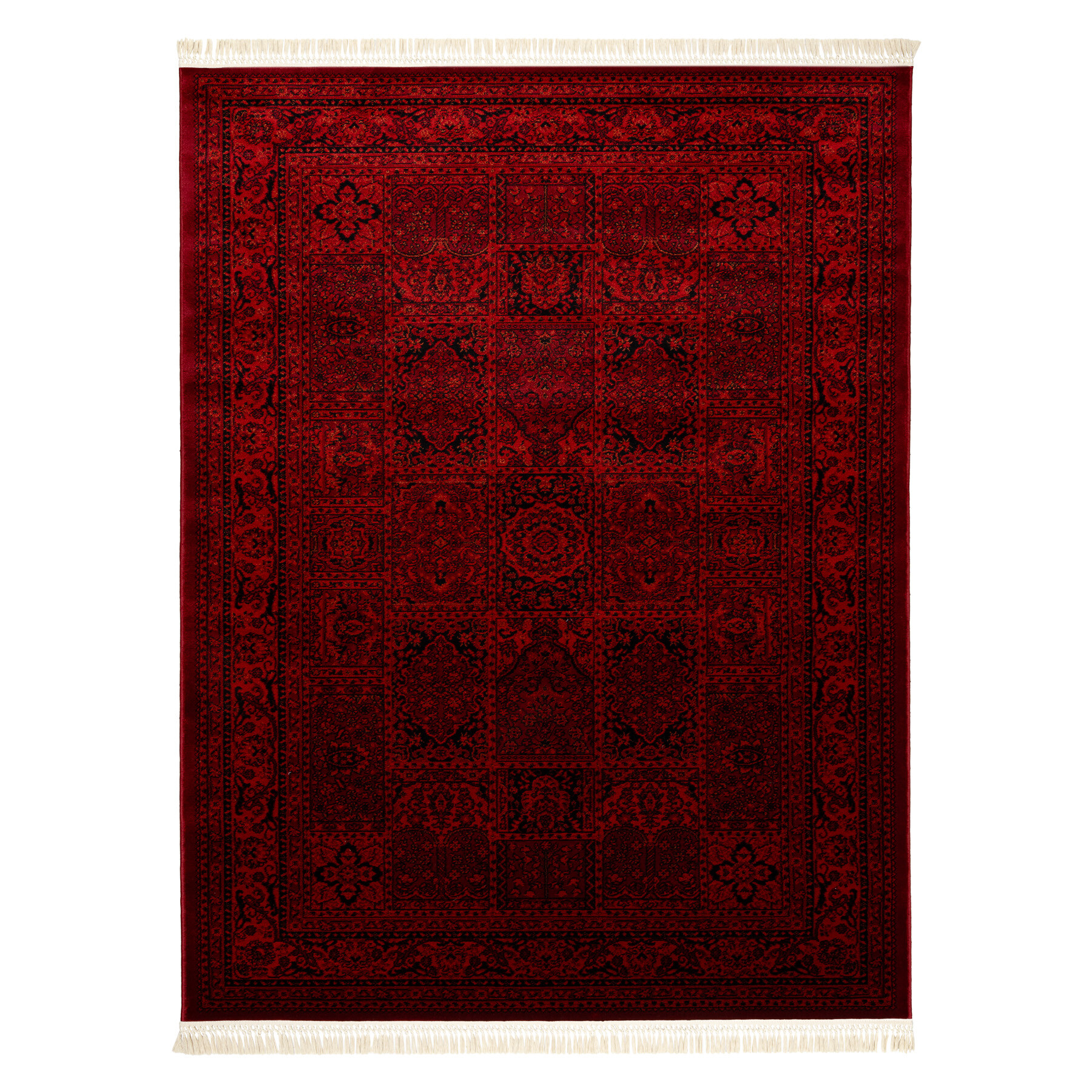 Dywany Łuszczów, Kusový koberec Orient 5365 vínový, 150x230, červená, kancelária