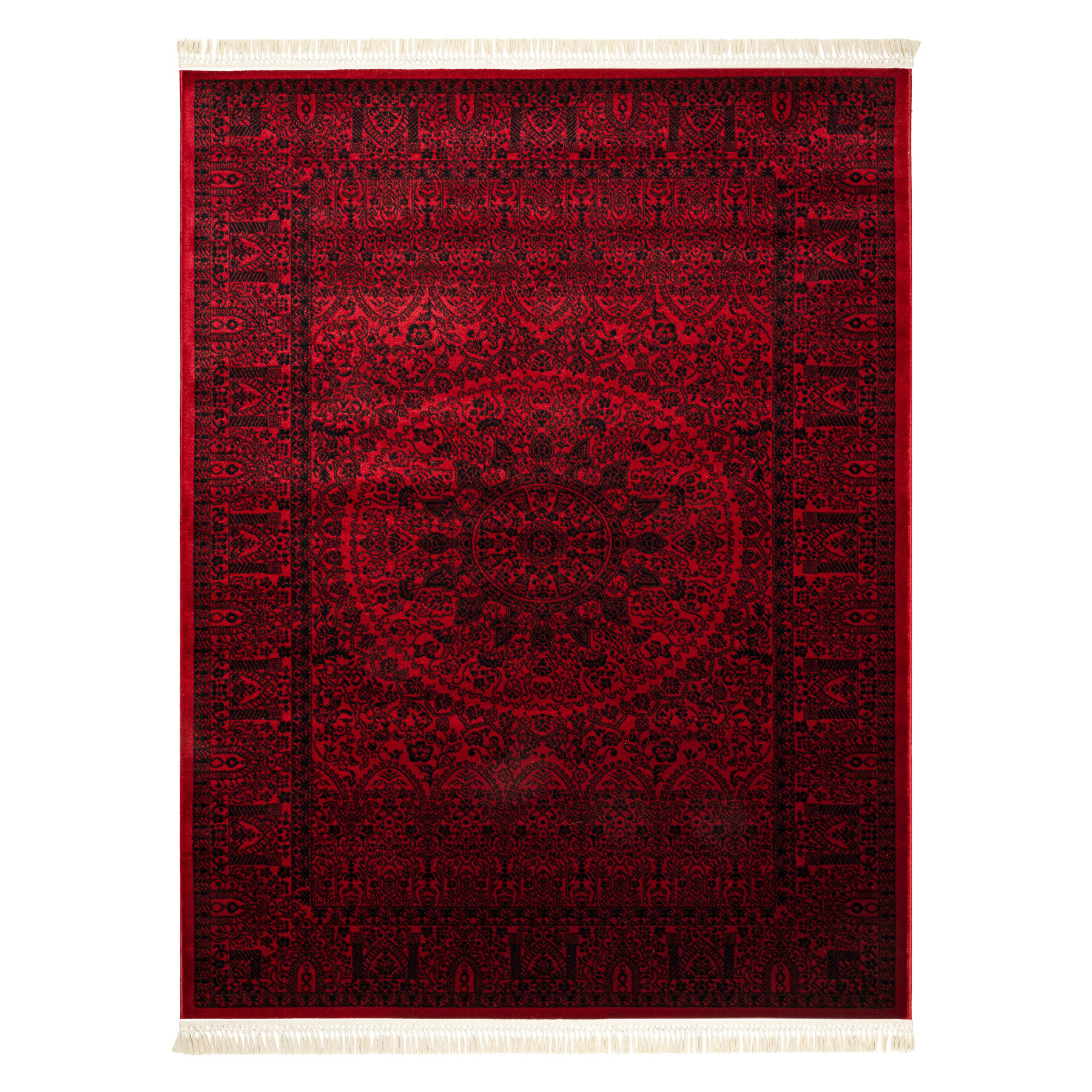 Dywany Łuszczów, Kusový koberec Orient 6039 vínový, 150x230, červená, kancelária