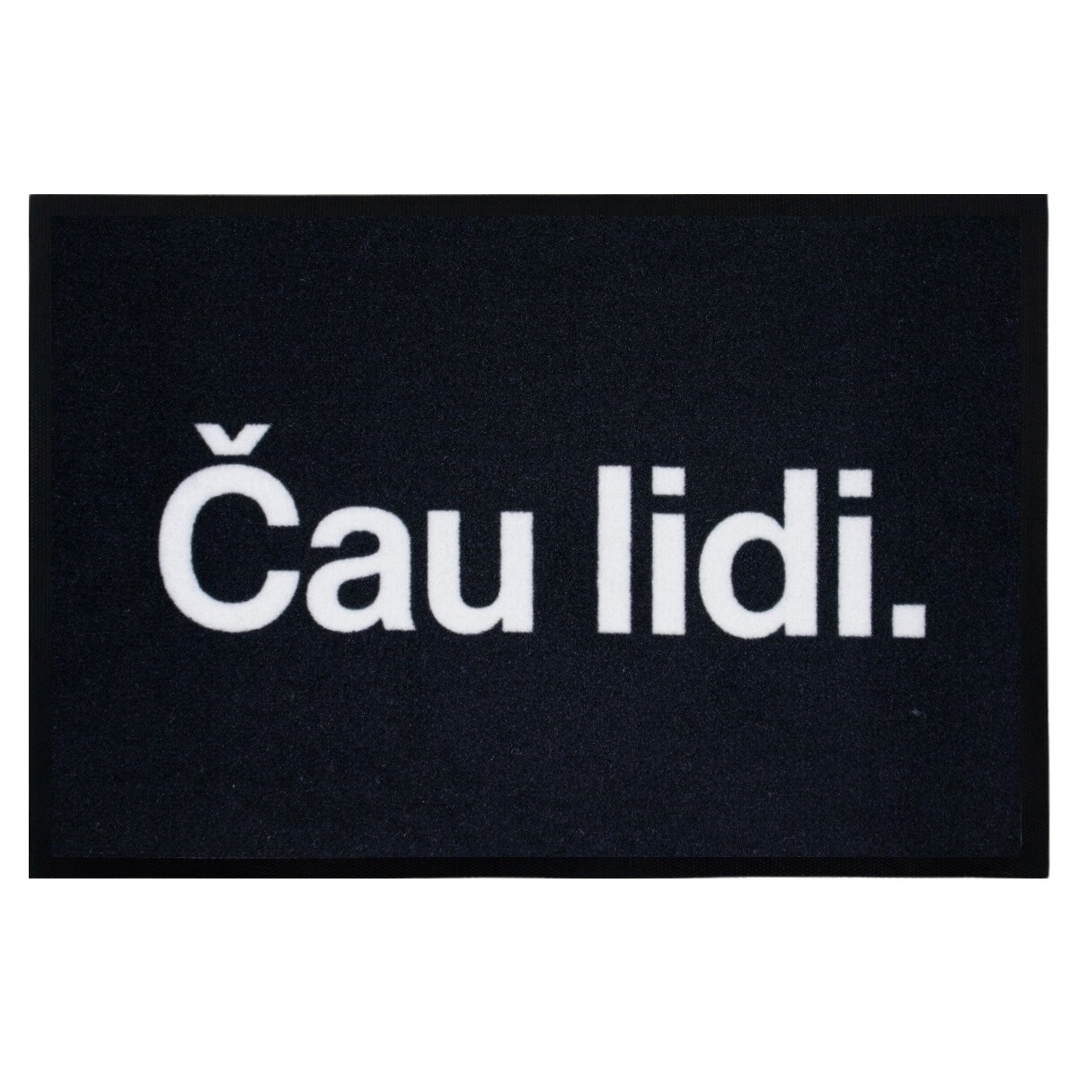 Rohožka Čau lidi 40x60 cm - na von aj na doma, 40x60, čierna, Mercury Flooring