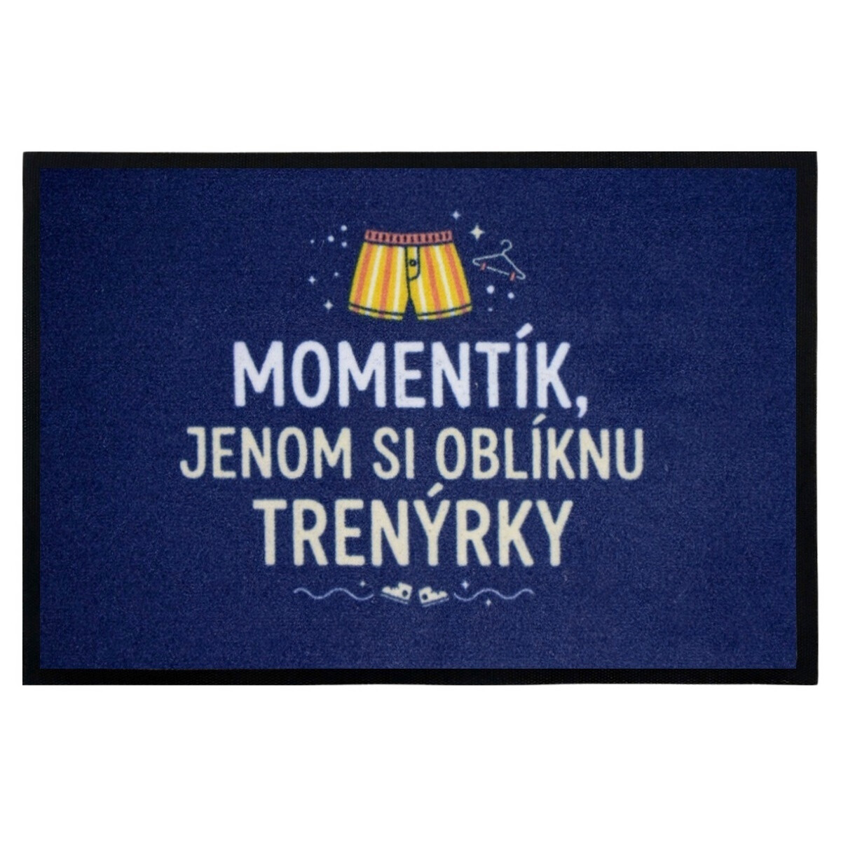 Trenková rohožka 40x60 cm - na von aj na doma, 40x60, modrá, Mercury Flooring