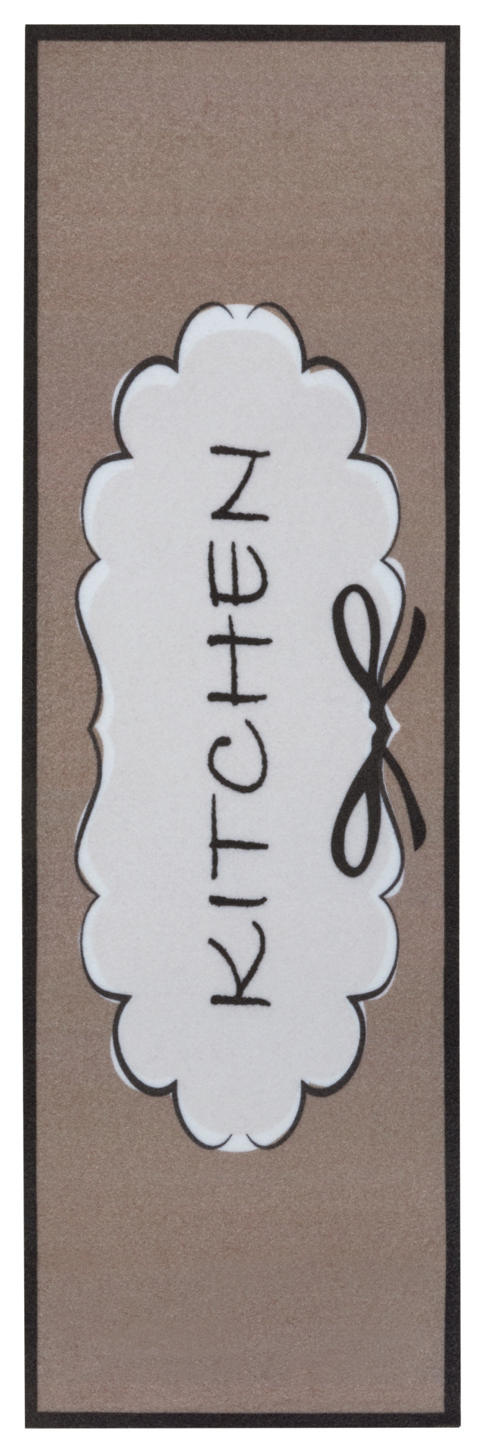 Hanse Home, AKCIA: 50x150 cm Behúň Cook & Clean 105728 Brown White Black, hnedá, kuchyňa