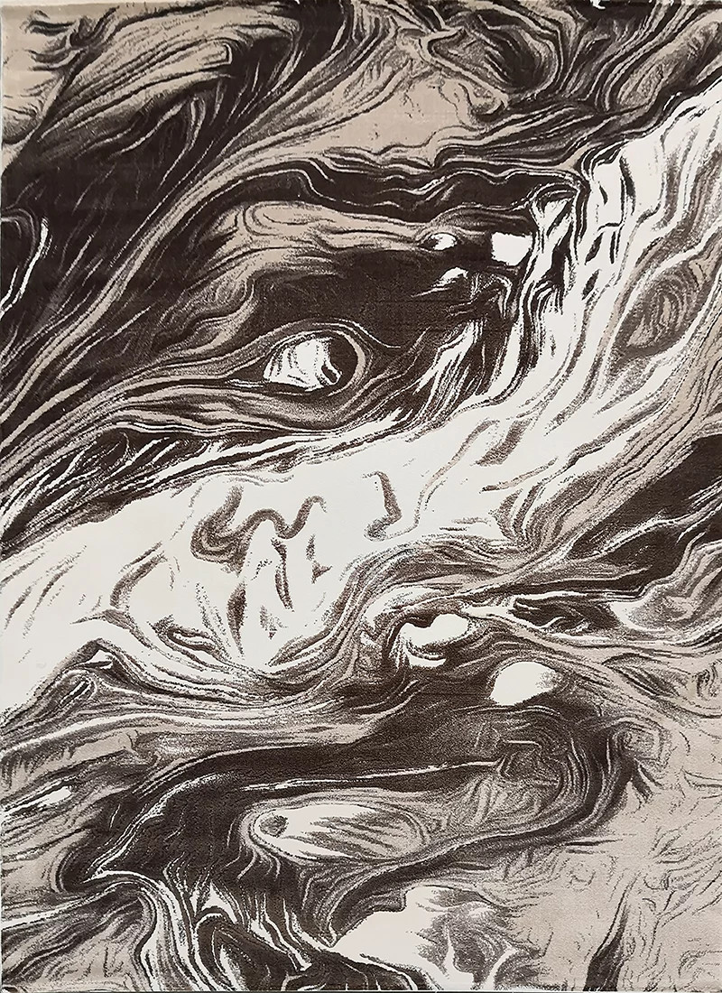 Berfin Dywany, AKCIA: 240x330 cm Kusový koberec Vals 8003 Beige, hnedá, kancelária