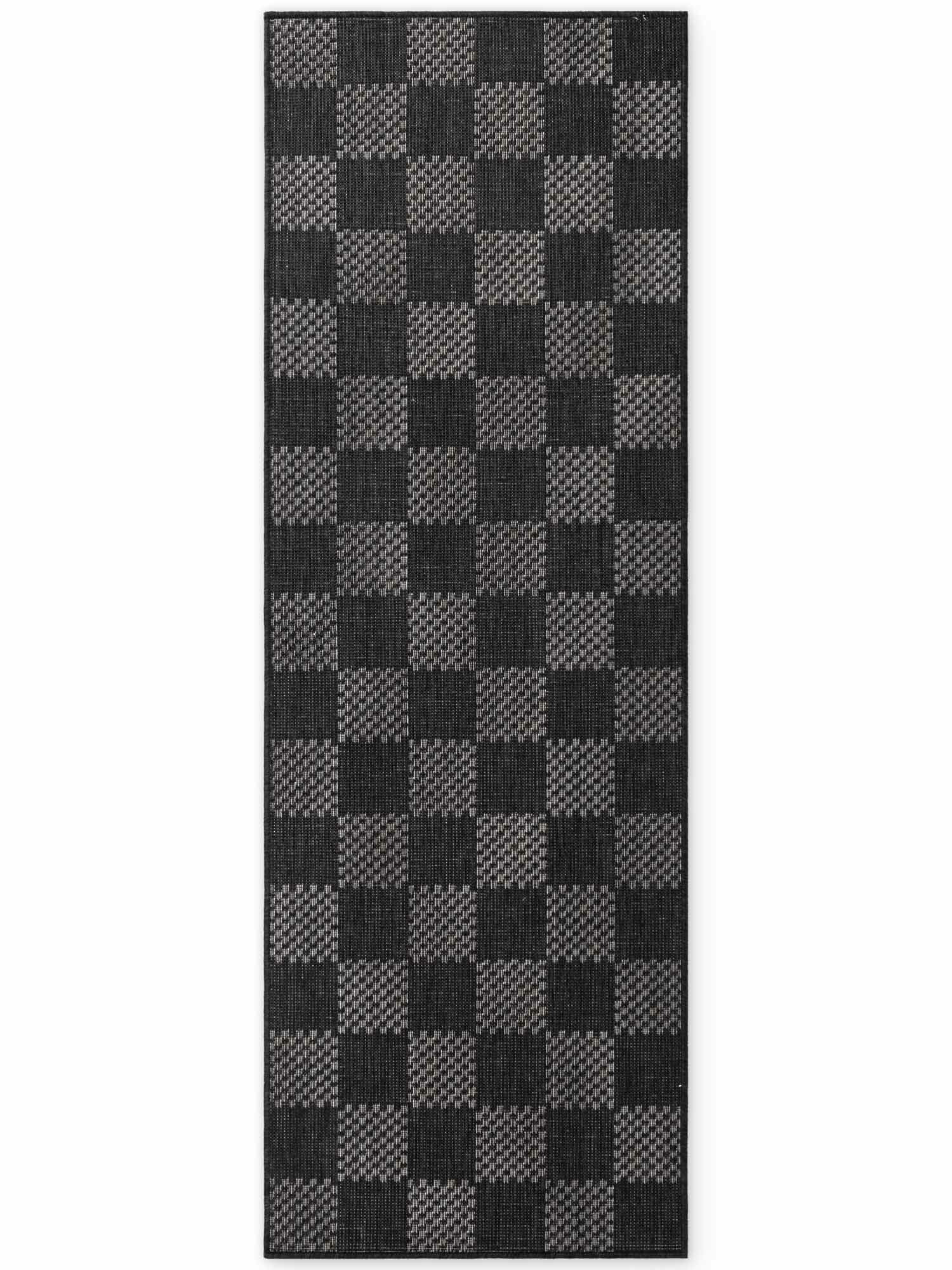 Ted Baker, Behúň Ted Baker Haringey 106385 Black White, 80x200, čiernobiela, chodba / predsieň