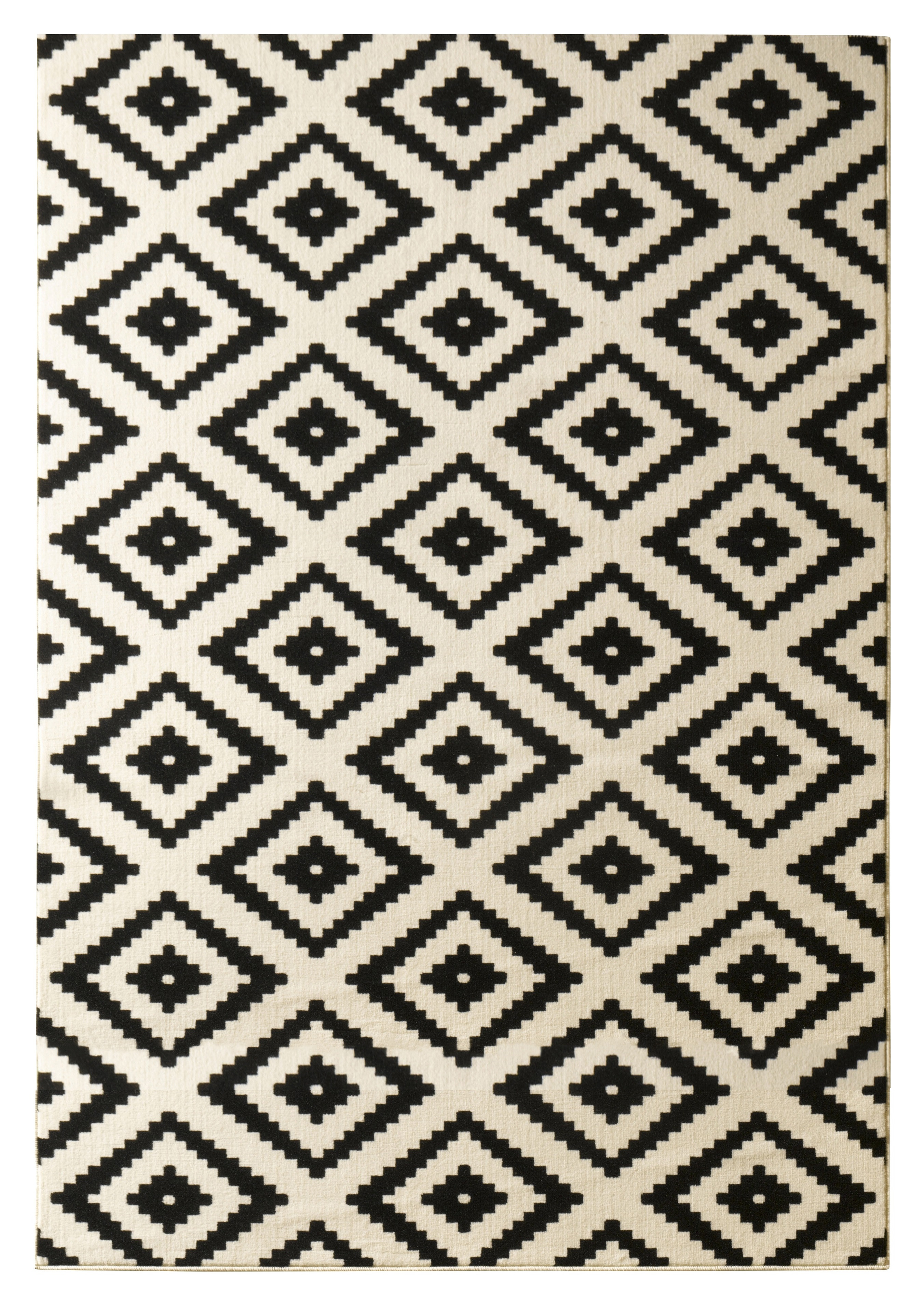 Hanse Home, DOPREDAJ: 160x230 cm Kusový koberec Hamla 102332, 160x230, čiernobiela, chodba / predsieň