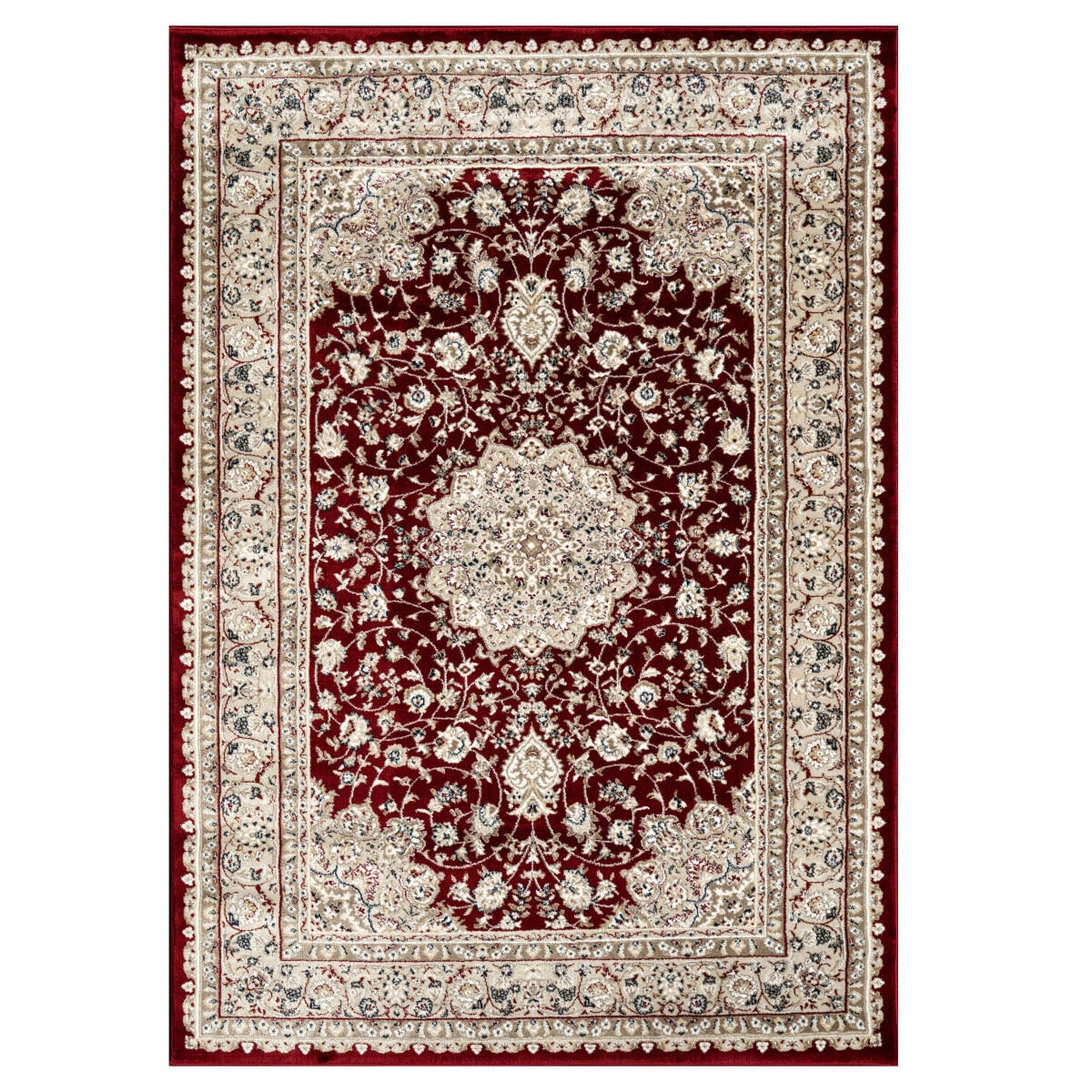 Angel Carpet, Kusový koberec Sultan 12 Red, 160x230, červená, kancelária