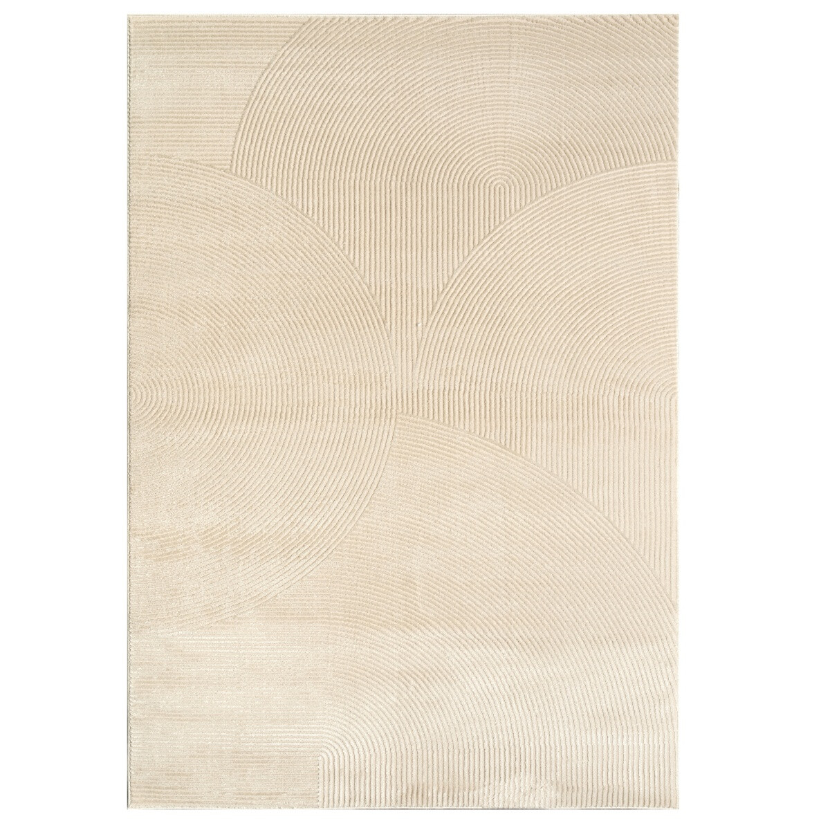 Angel Carpet, Kusový koberec Zafiro 25 Beige, 60x110, béžová, kancelária