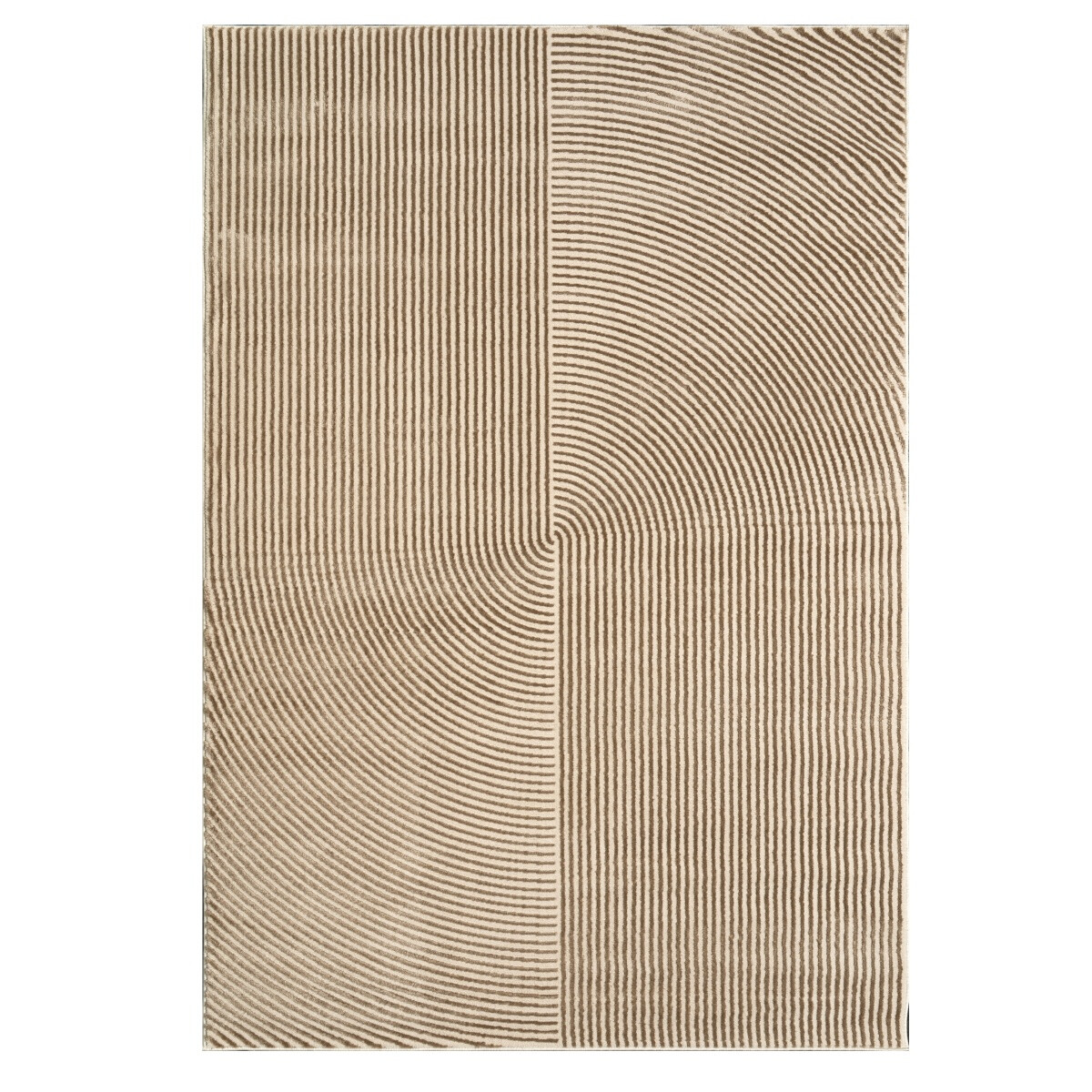 Angel Carpet, Kusový koberec Zafiro 19 Gold, 60x110, žltá, kancelária