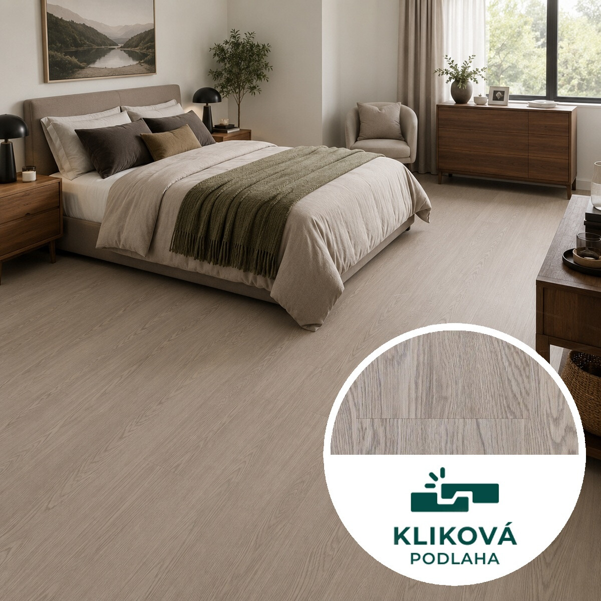 Egibi, Vinylová podlaha kliková Canadian Design Toronto, 1230 x 180 mm