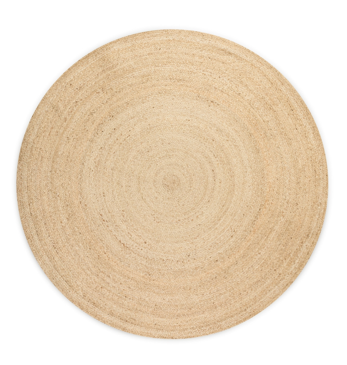 Hanse Home, AKCIA: 100x100 (priemer) kruh Kusový koberec Jute Braided 106007 Ivory kruh, béžová, chodba / predsieň