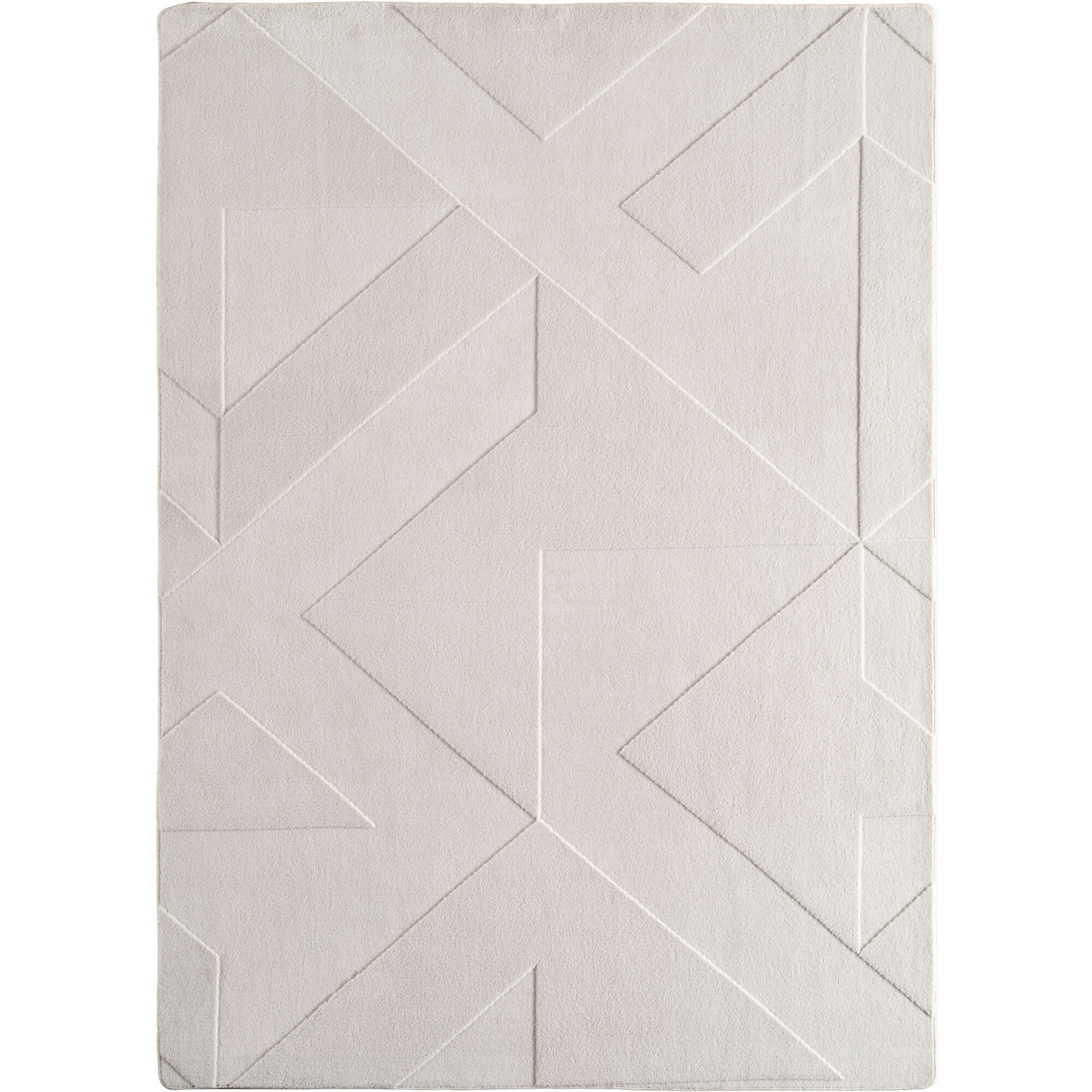 Ayyildiz, AKCIA: 140x200 cm Kusový koberec Pompei 1613 cream, biela, chodba / predsieň