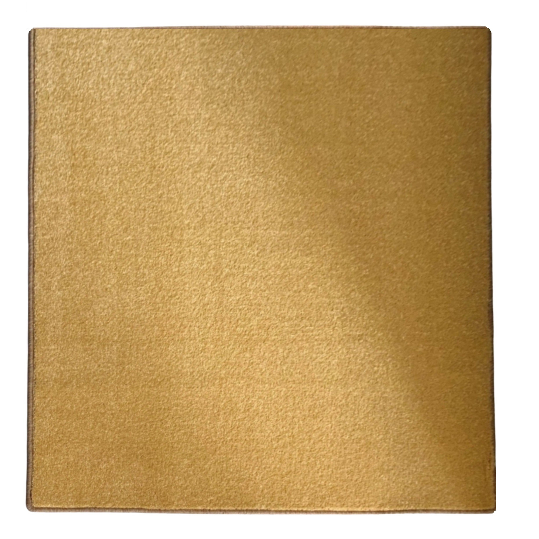 Vopi, DOPREDAJ: 80x80 cm Kusový koberec Eton Exklusive žltý štvorec, 80x80, žltá, obývacia izba