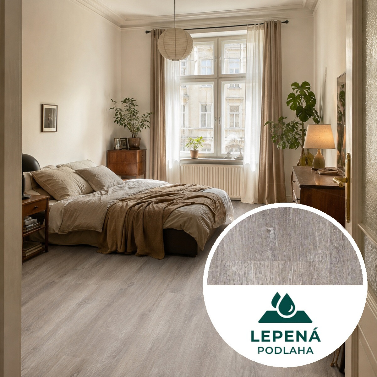 Egibi, Vinylová podlaha lepená Canadian Design Regina DRY BACK, 914,4 x 152,4 mm