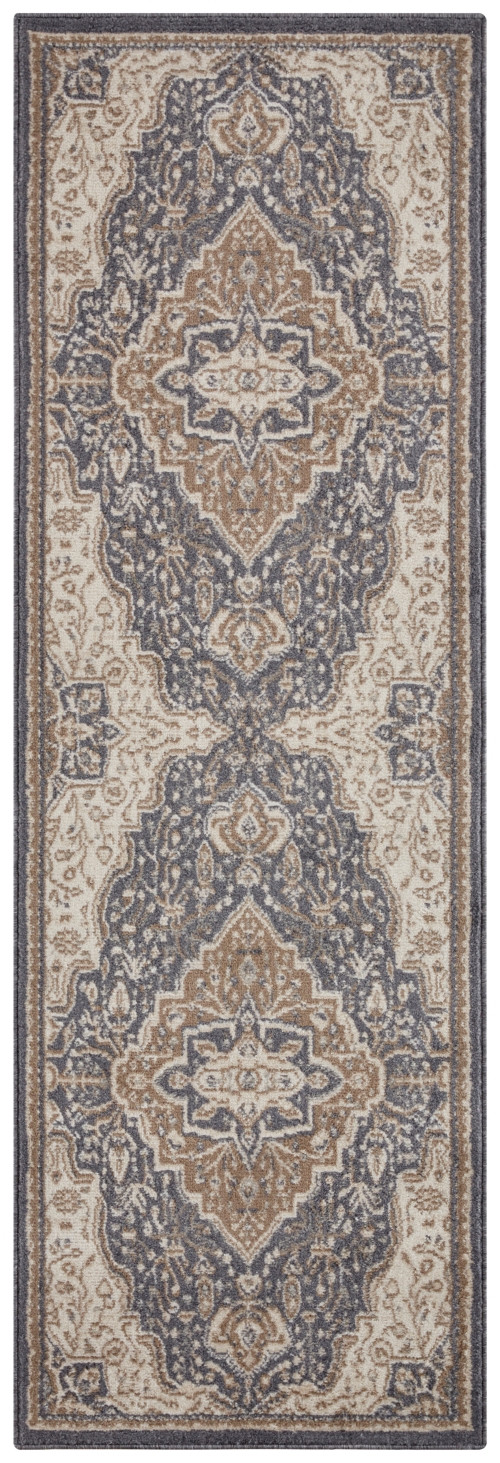 Hanse Home, AKCIA: 80x200 cm Behúň Terrain 105607 Orken Black Brown, hnedá, obývacia izba