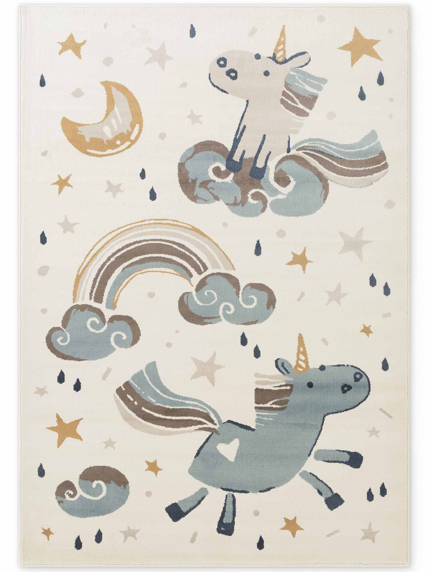 Hanse Home, Detský koberec Adventures 106413 Cream Multicolor, 160x235, viacfarebná, detská izba