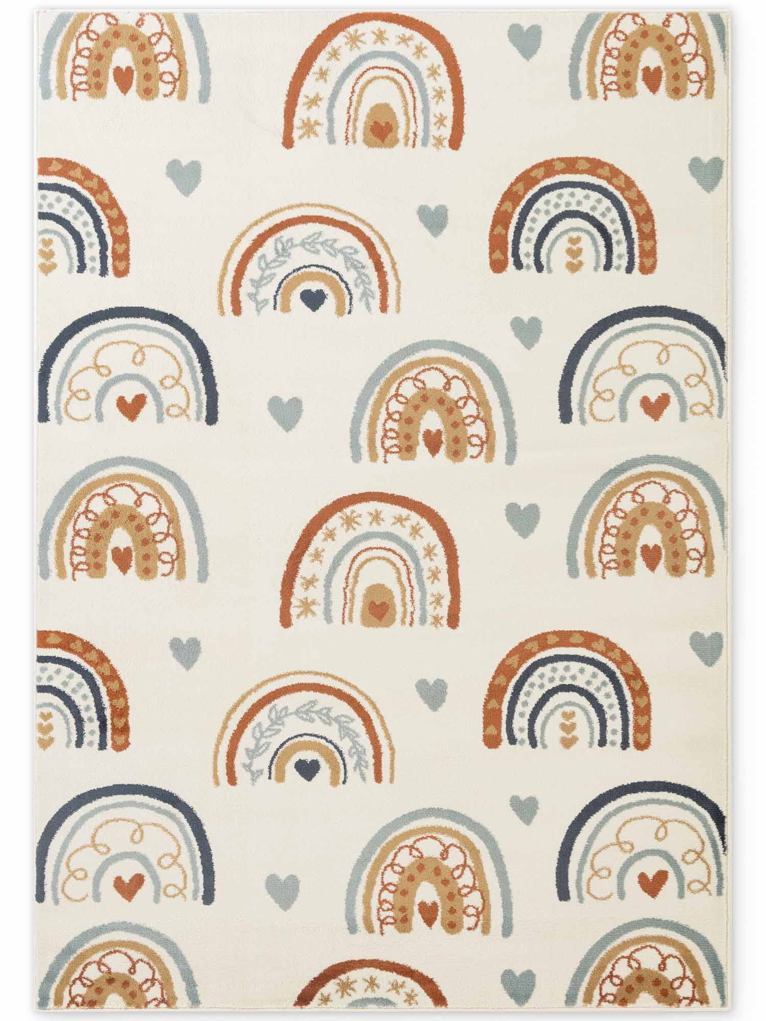 Hanse Home, Detský koberec Adventures 106415 Cream Multicolor, 200x290, viacfarebná, detská izba