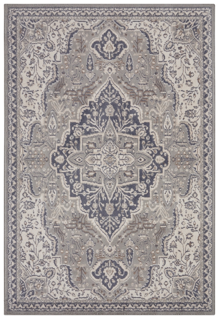 Hanse Home, DOPREDAJ: 160x235 cm Kusový koberec Terrain 105604 Orken Grey Cream, 160x235, šedá, obývacia izba