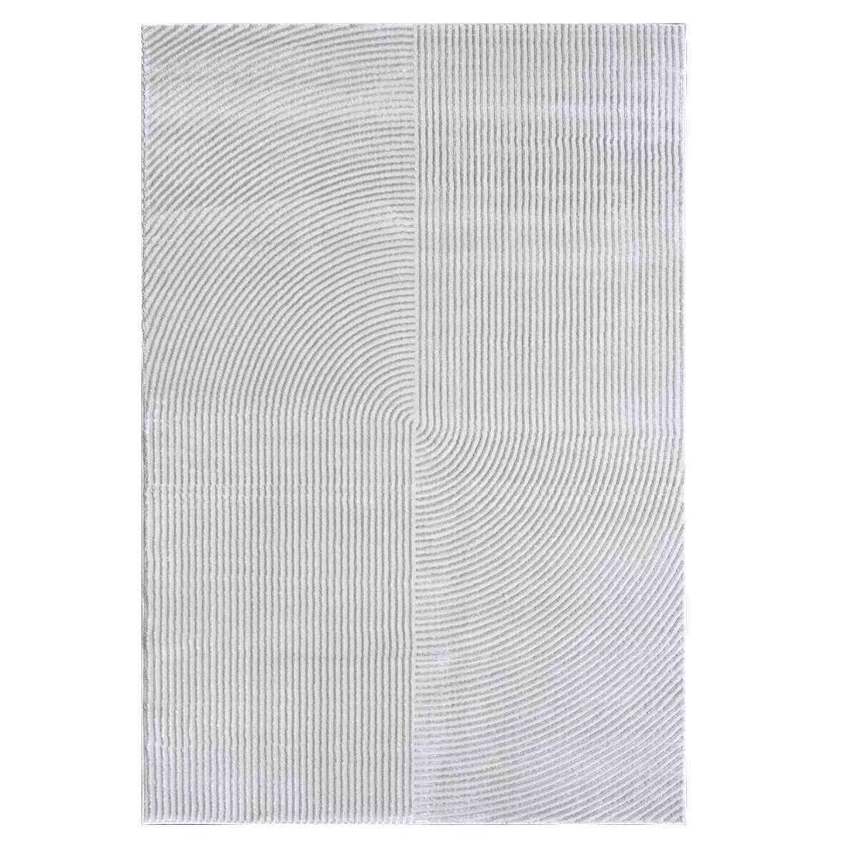 Angel Carpet, Kusový koberec Zafiro 19 Grey, 60x110, šedá, kancelária