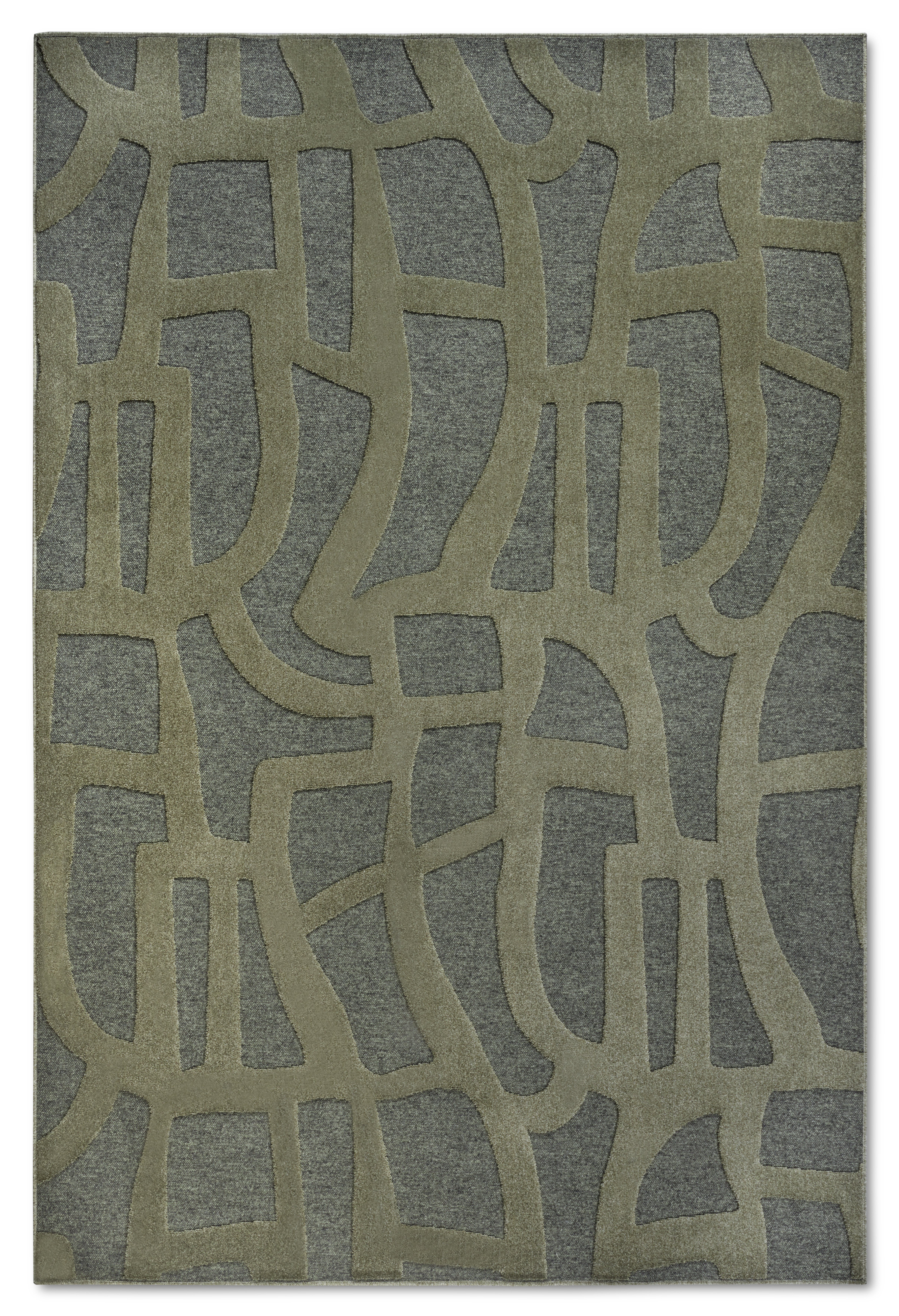 💧🛡️200x290 cm Kusový koberec Villeroy & Boch 106141 Green + aplikovaná impregnácia, zelená, obývacia izba, Villeroy & Boch