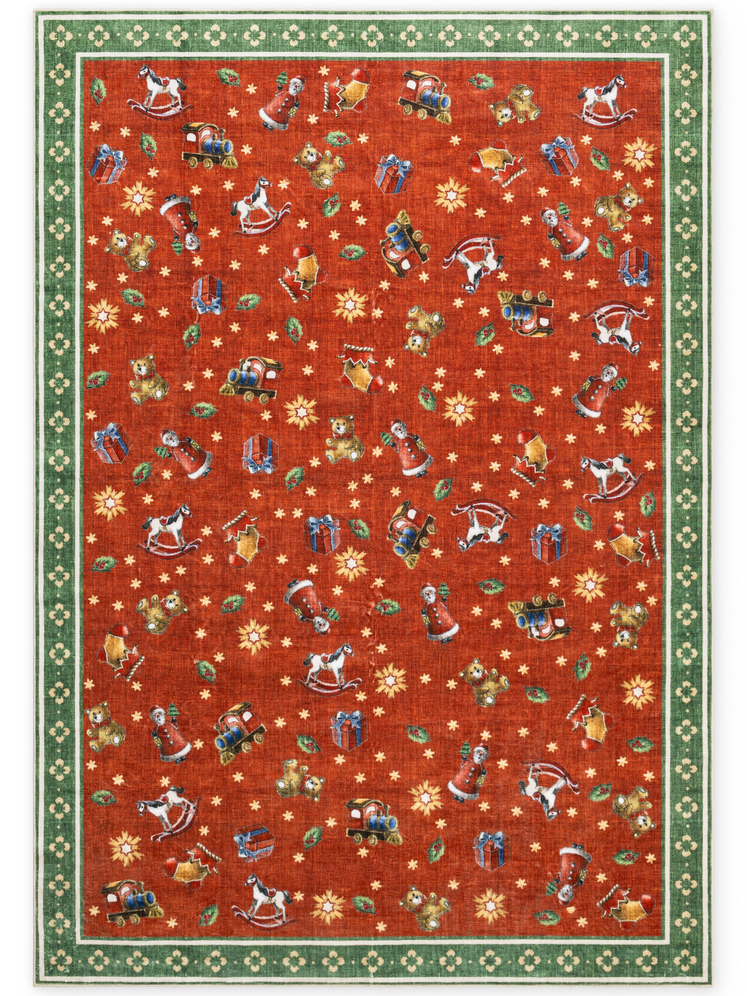 Kusový koberec Villeroy & Boch Toy's delight 106499 Red Green, 160x230, červená, obývacia izba, Villeroy & Boch