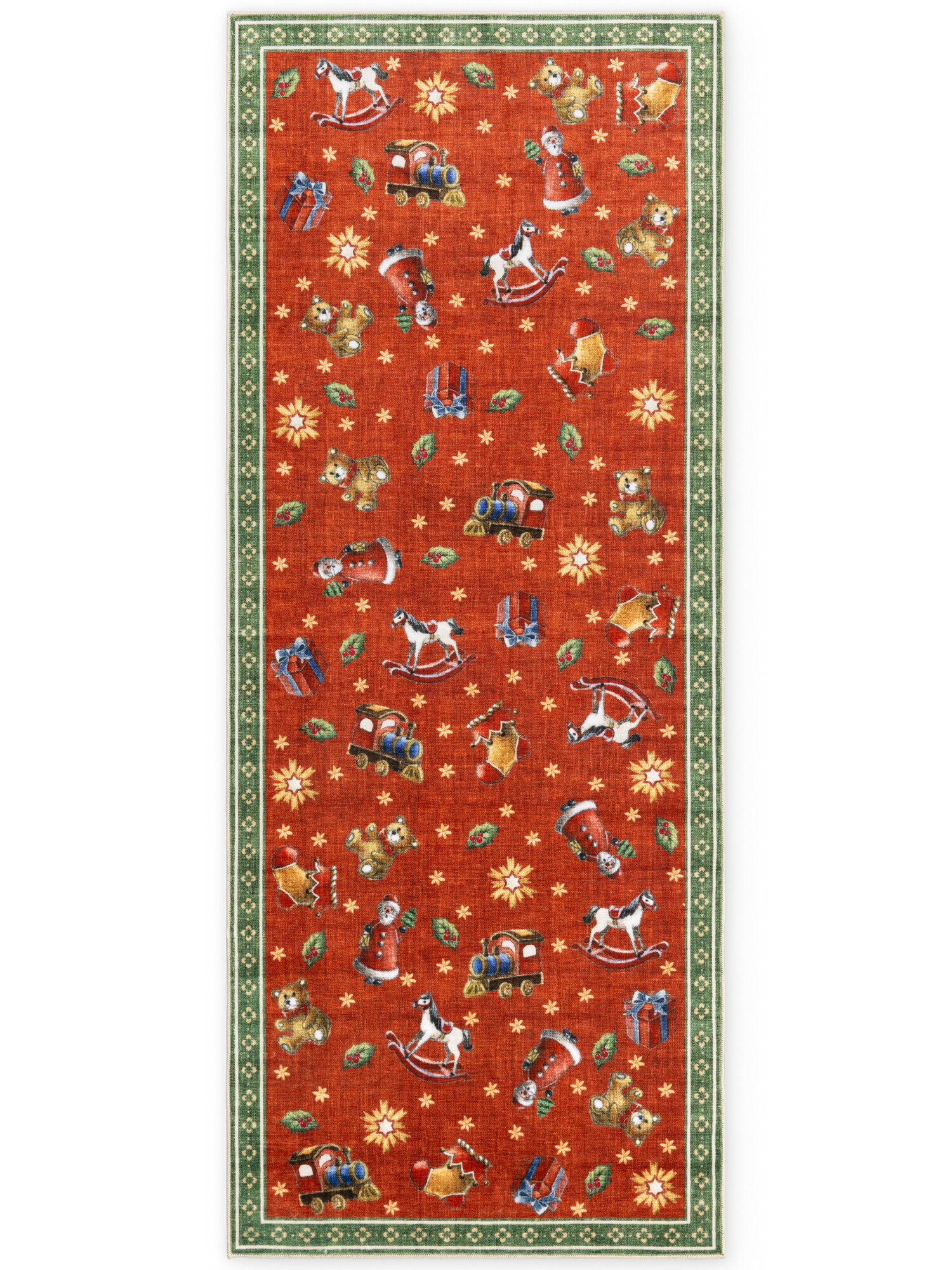 Behúň Villeroy & Boch Toy's delight 106499 Red Green, 80x200, červená, obývacia izba, Villeroy & Boch