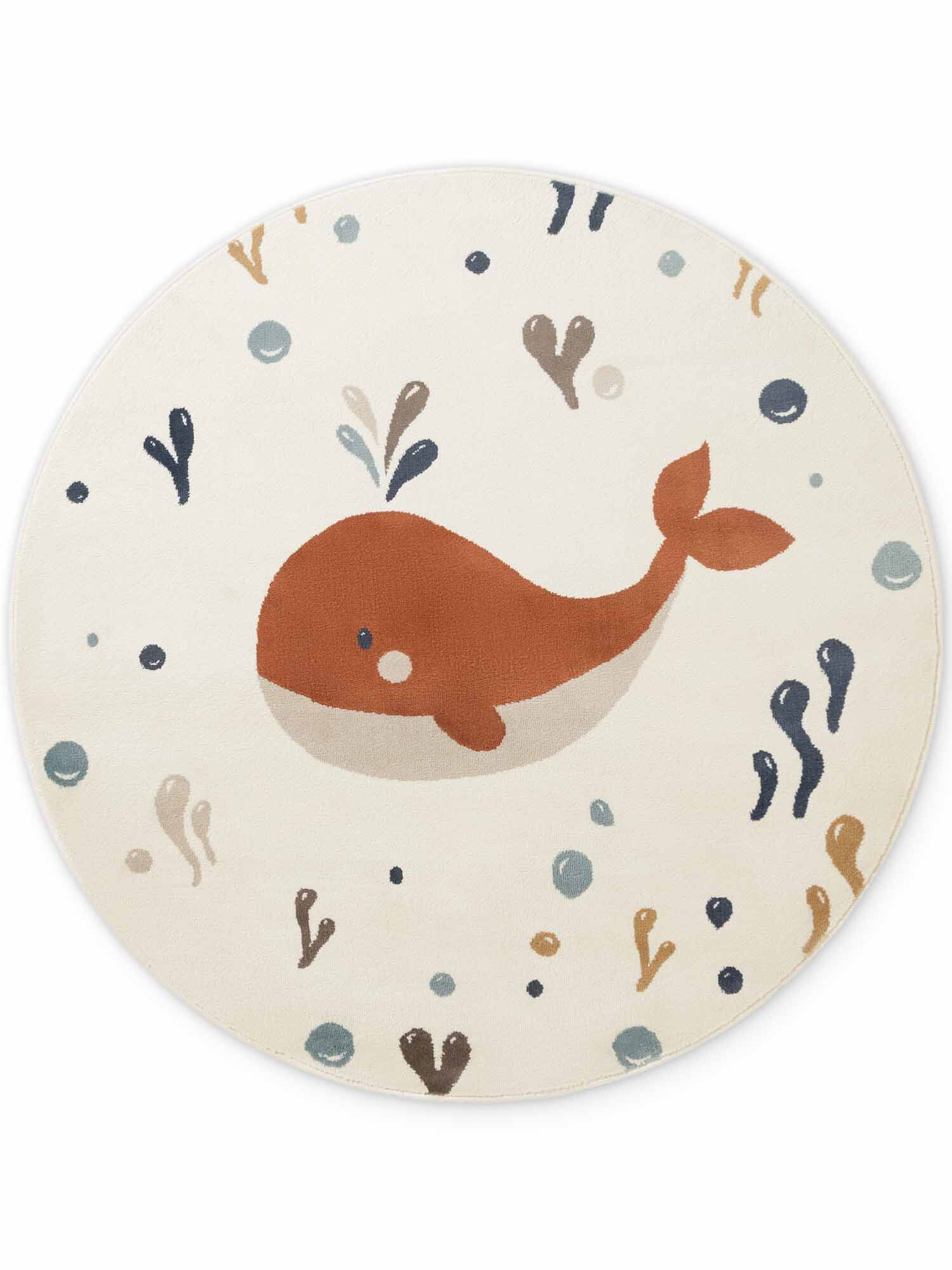 Hanse Home, Detský koberec Adventures 106421 Cream Multicolor kruh, 160x160 (priemer) kruh, viacfarebná, detská izba