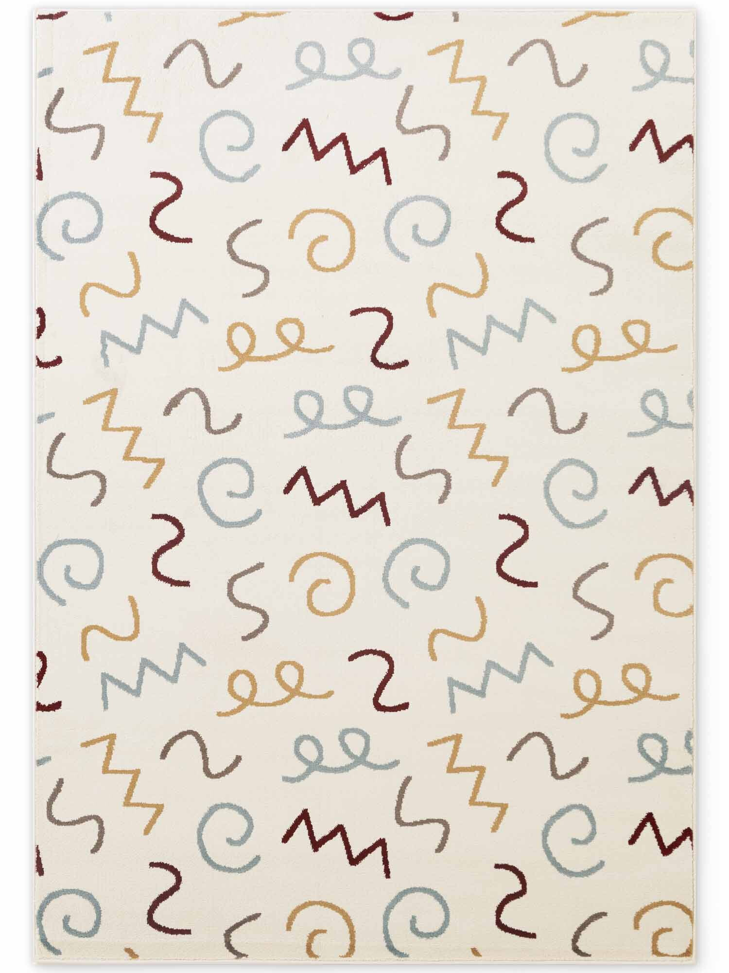 Hanse Home, Detský koberec Adventures 106422 Cream Multicolor, 160x235, viacfarebná, detská izba