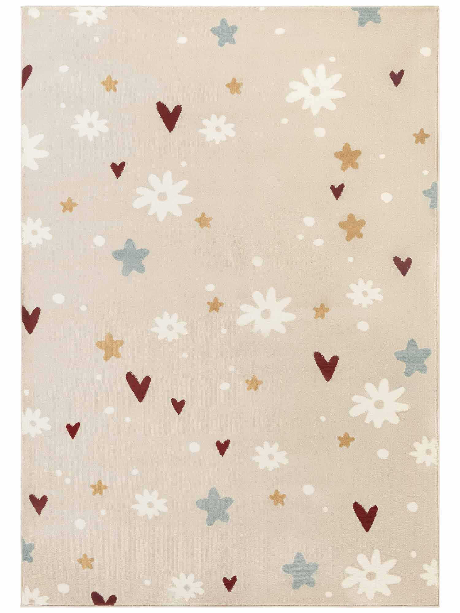 Hanse Home, Detský koberec Adventures 106423 Beige Multicolor, 120x170, viacfarebná, detská izba