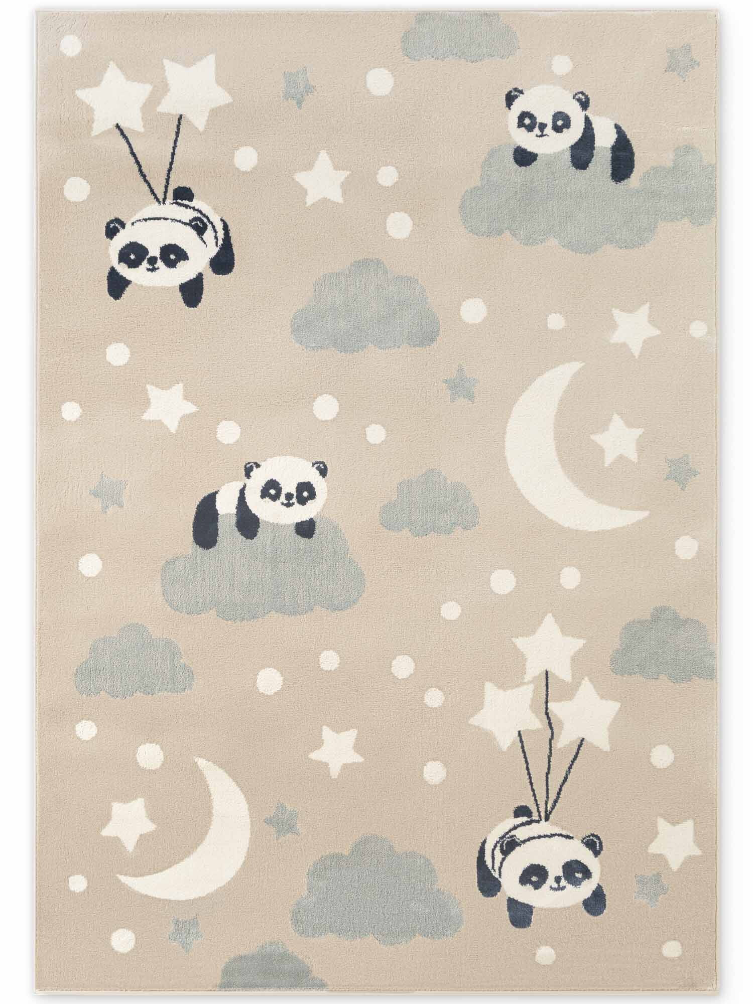Hanse Home, Detský koberec Adventures 106428 Beige Multicolor, 120x170, béžová, detská izba