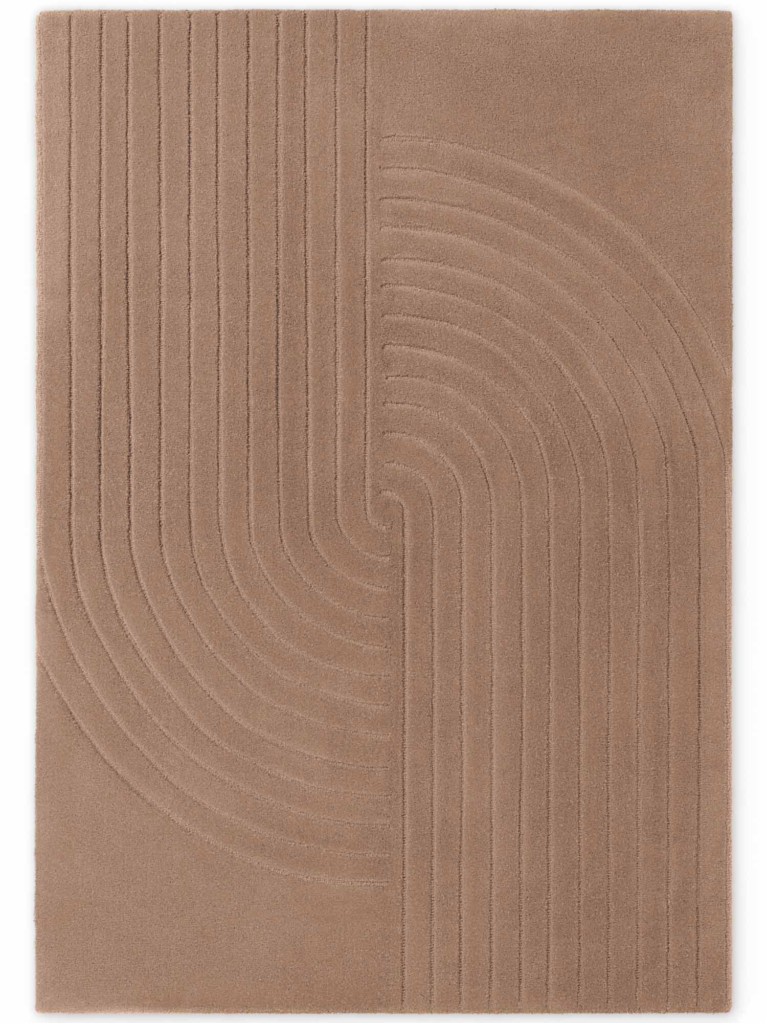 Vikosa, Kusový koberec Vikosa Arcura 106300 Brown, 120x180, hnedá, obývacia izba
