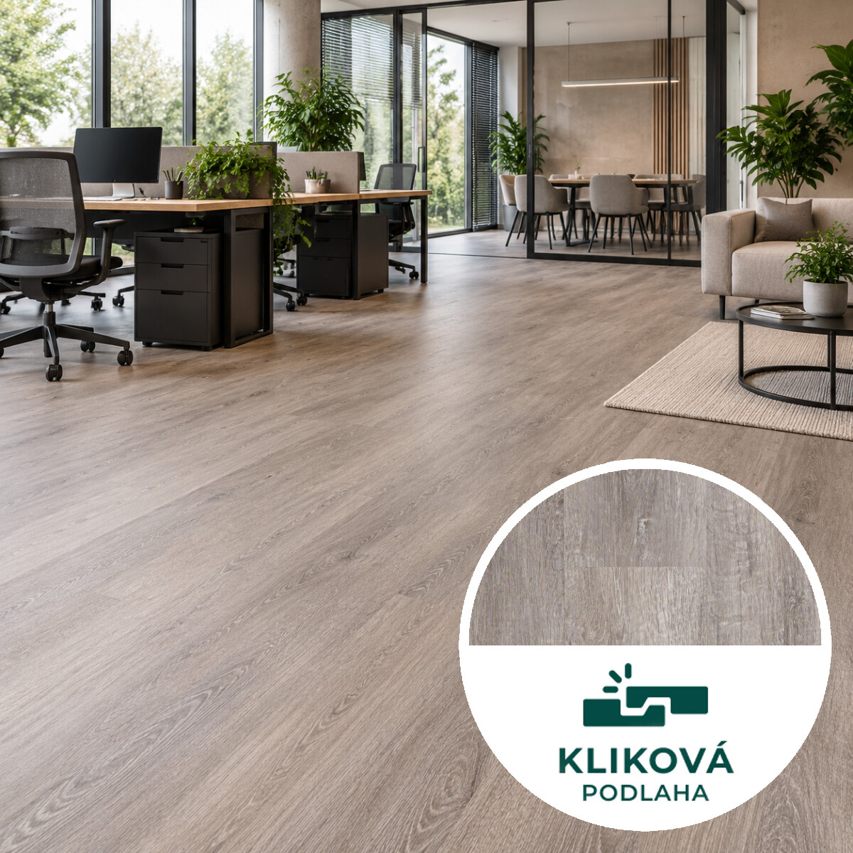 Egibi, Vinylová podlaha kliková Canadian Design Premium Regina, 1190 x 228 mm