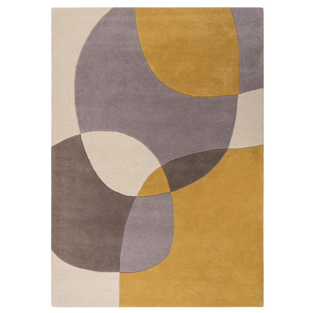 Flair Rugs, AKCE: 160x230 cm Kusový koberec Radiance Glow Ochre, žltá, obývacia izba